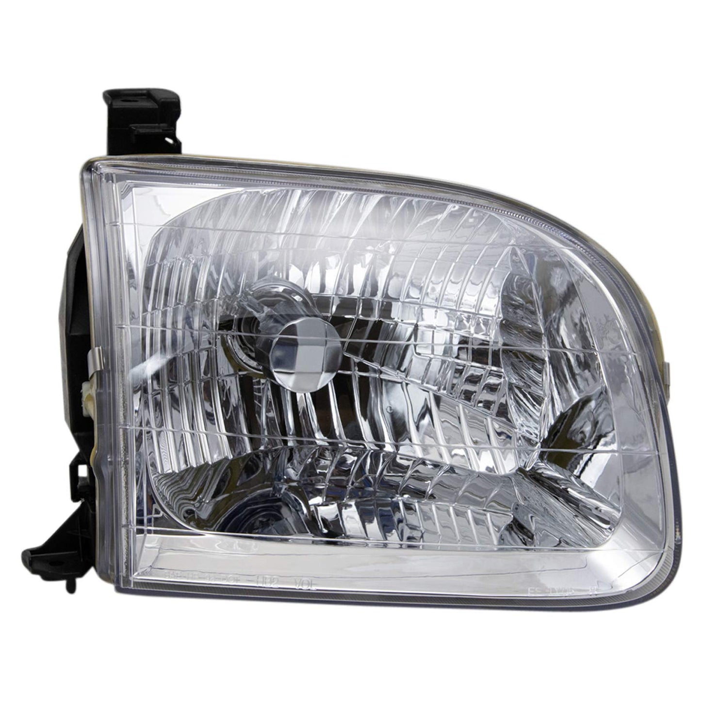 TRQ Right Headlight & Corner Light Kit, Passenger Side, Fits 2001-2004 Toyota Sequoia/Tundra, Model LKA87339