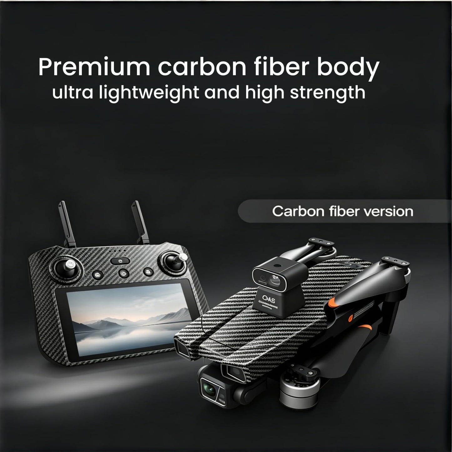 Cyaxzolp AE86ProMax+Drones with Camera for Adults 4K Video,Touch Screen Tablet Remote and 3-Axis Mechanical Gimbal, 5G Digital Transmission, 360° Laser Obstacle Avoidance, GPS Auto Return,Three 8000mAh 45 Mins Long Endurance, 500g Payload, Smart Follow Wa