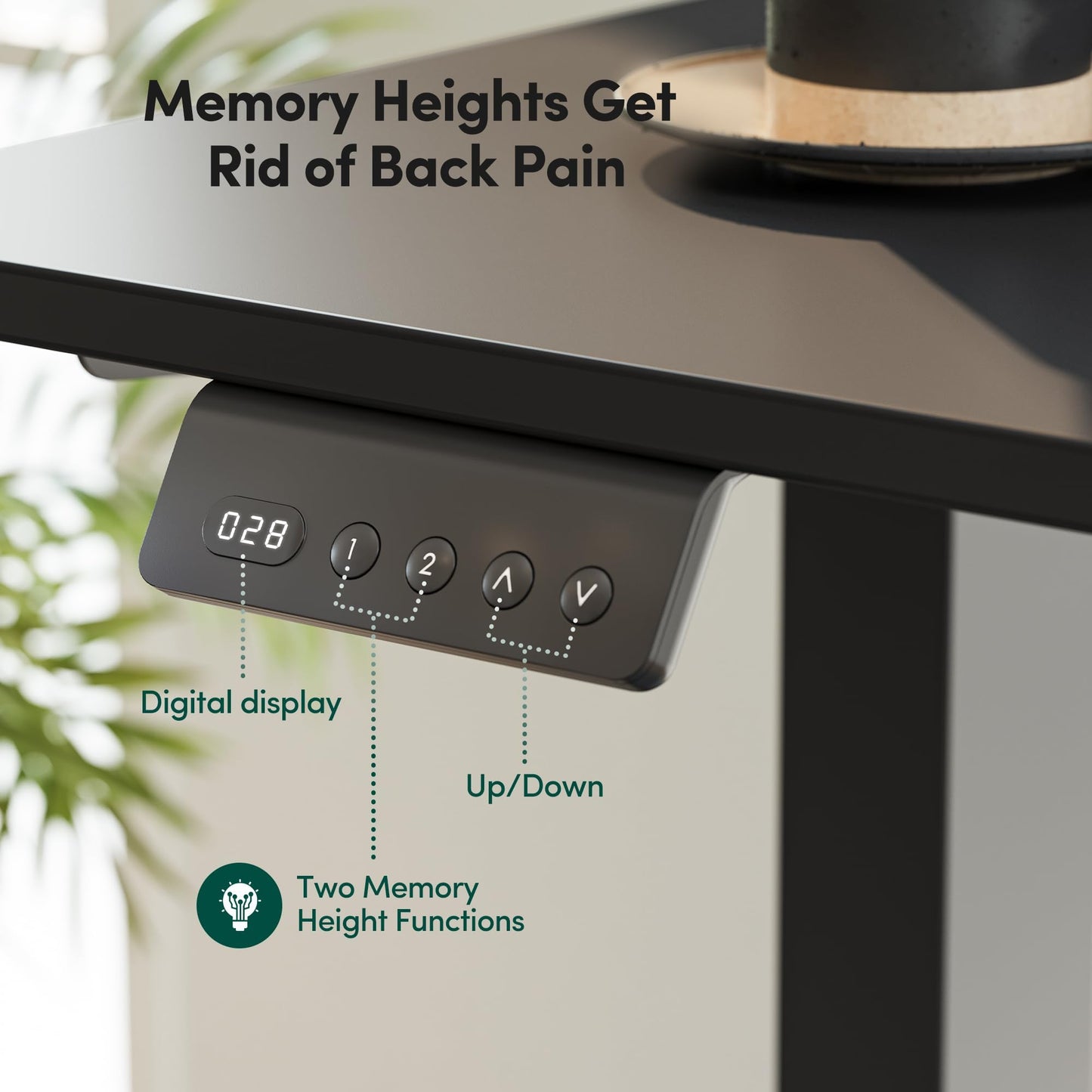 CubiCubi 63x48 Inches L Shaped Standing Desk with 3 Drawers and Monitor Shelf, Height Adjustable Corner Computer Desk with Hooks, Sit Stand Up Ergonomic Home Office Workstation Table, Modern Black