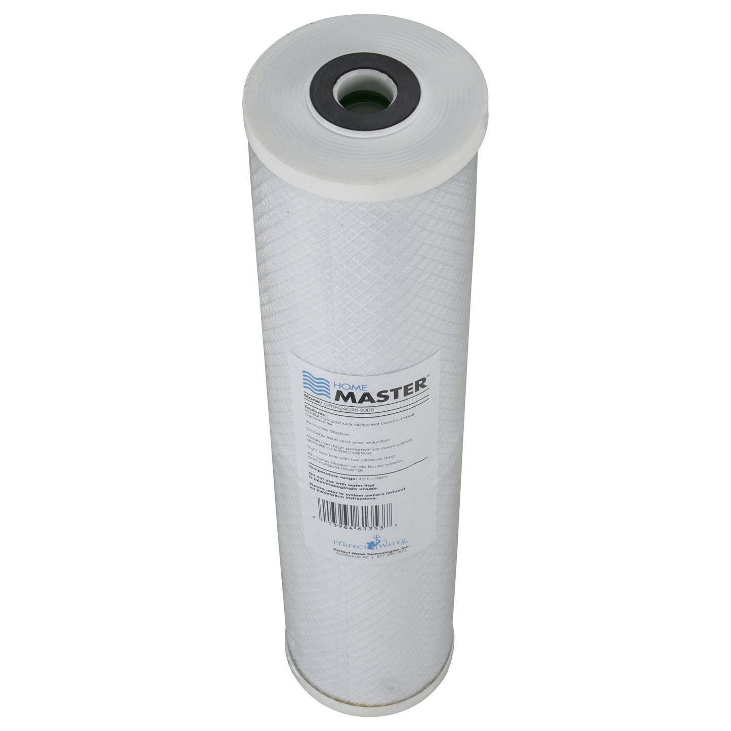 Home Master Whole House 4-Layer Sediment 25 to 1 Micron, Iron, Radial Flow GAC Carbon, 2 orings & Grease, 15gpm, Replacement Filter Set CsetBB3SmgFeC 20x4.5
