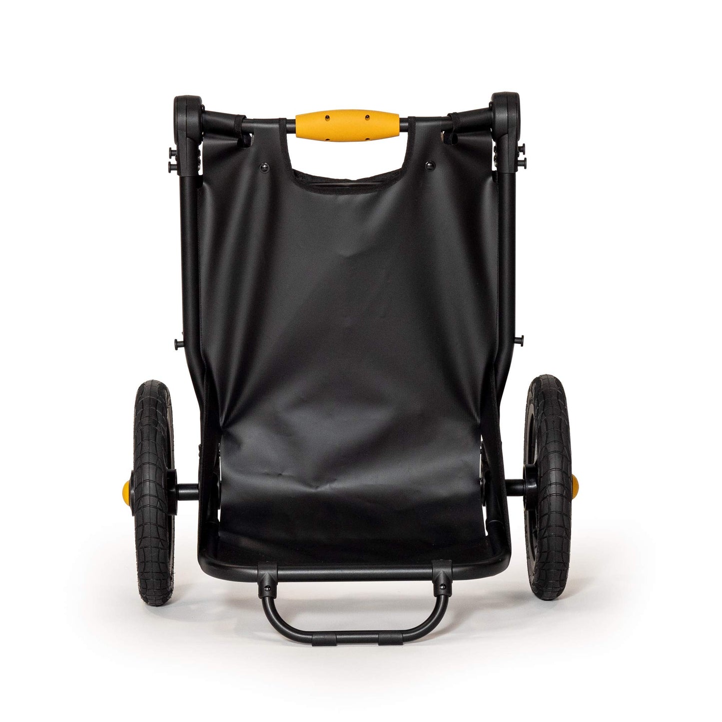Burley Travoy | Compact Folding Cargo Bike Trailer with Upright Tow Design, Integrated Tie-Down Straps & Quick Hitch