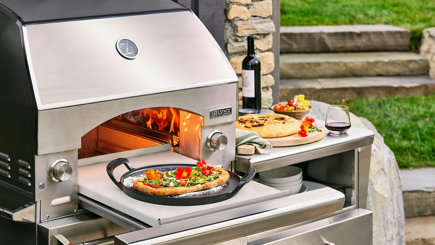 Le Creuset Alpine Outdoor Collection Enameled Cast Iron Pizza Pan, 15"