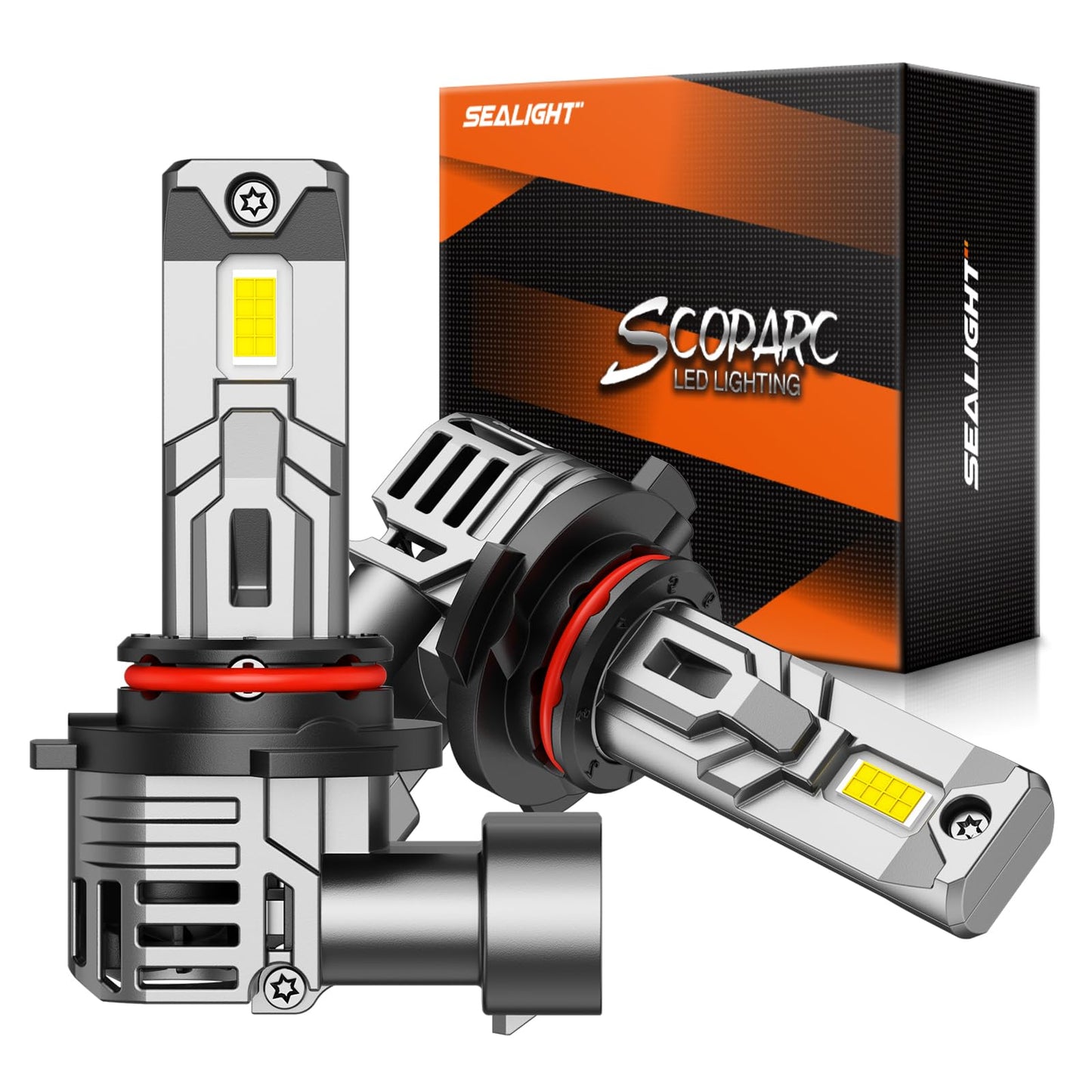 SEALIGHT S1-PRO Fog Light Bulbs, 30000LM Bright, 6500K Cool White, Easy Plug-N-Play, Pack of 2, 9012 Size