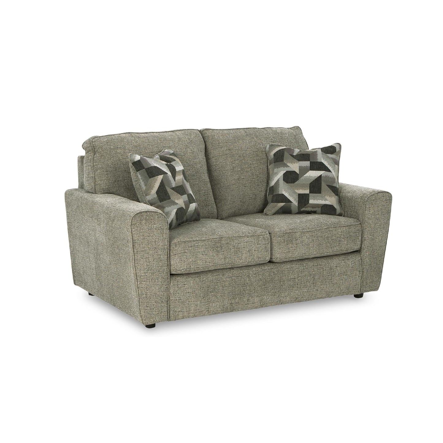 Signature Design by Ashley Cascilla Casual Loveseat, Light Gray