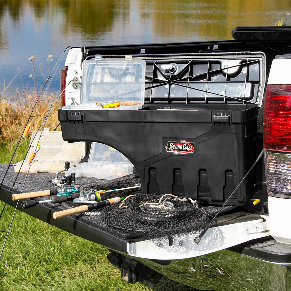 RealTruck UnderCover SwingCase Truck Bed Storage Box | SC201P | Fits 1999 - 2014 Ford F-150 Passenger Side