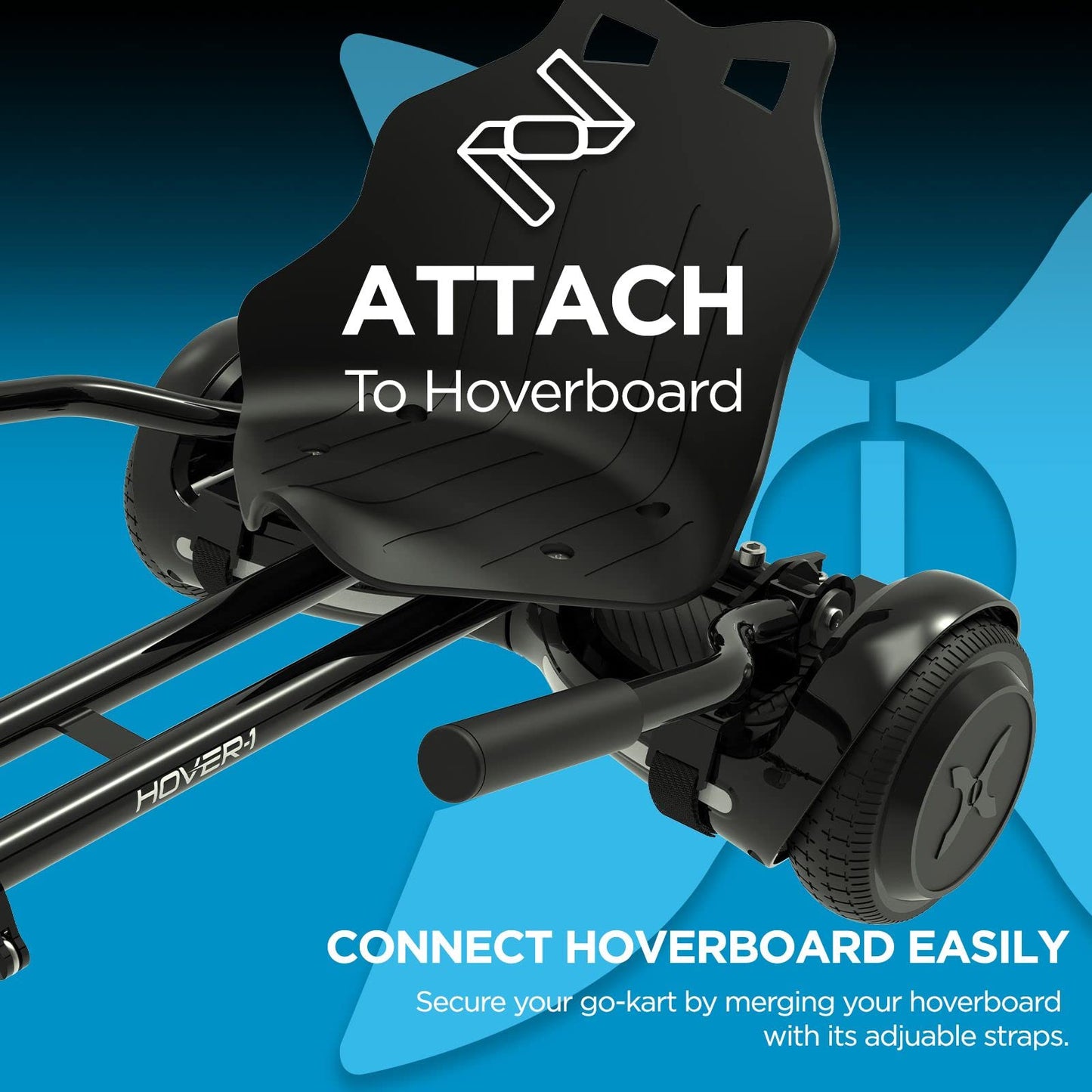 Hover-1 My First Hoverboard Electric Self-Balancing Hoverboard Combo for Kids with 5 mph Max Speed, Dual 150W Motors, 6.3” Tires, 3 Miles Max Range, and LED Headlights