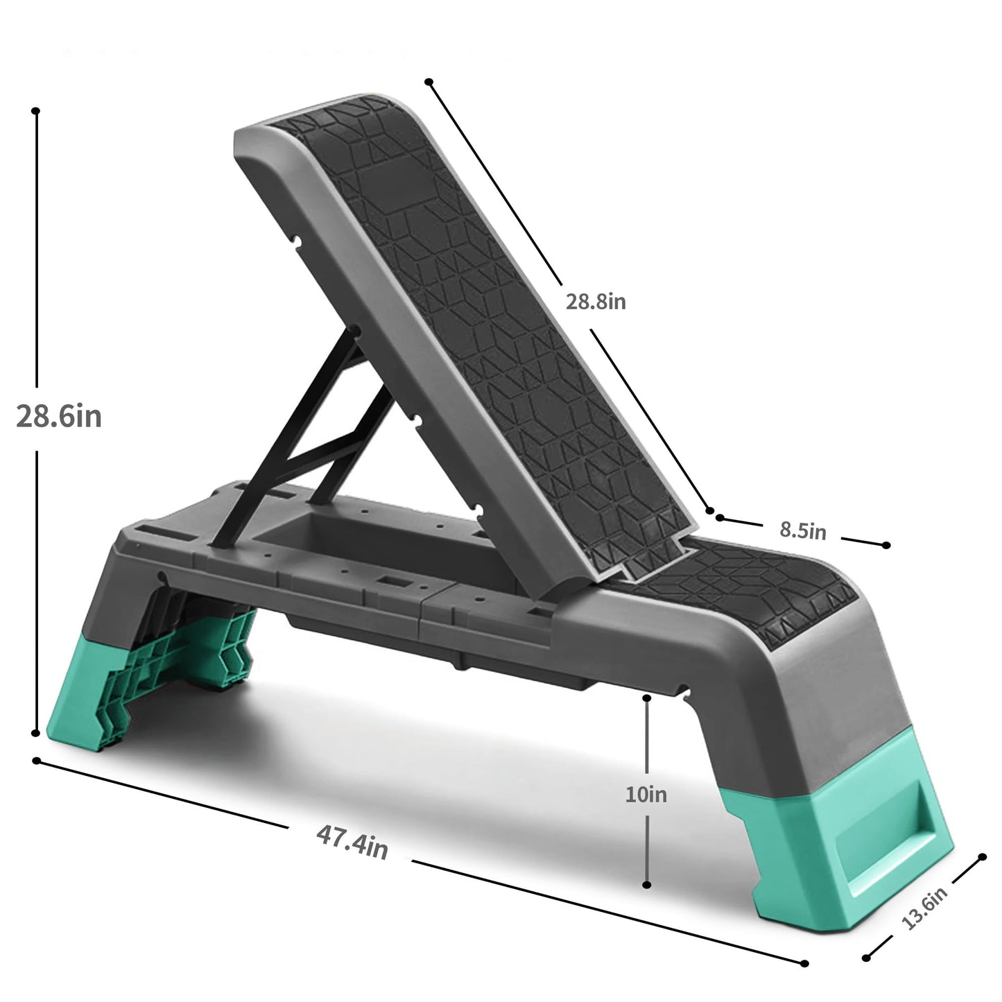 Adjustable & Foldable Weight Bench for Full Body Workout - Incline, Decline, Flat Position Exercise Equipment for Home Gym