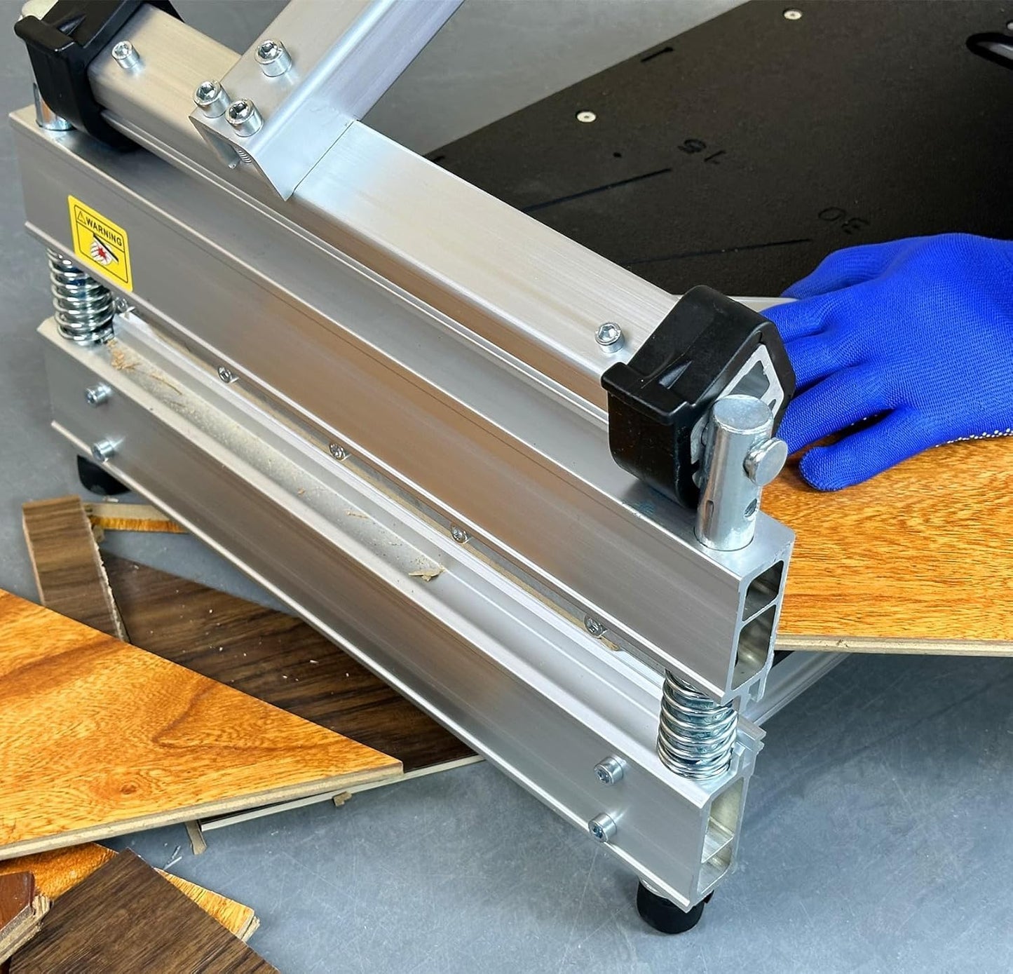 17mm Pro Heavy Duty Laminate | Vinyl Floor Cutter, Full Cut 13" Engineer wood, Laminate, LVP/T, VCT, SPC, LSPC, VSPC, ABC, WPC; Superstrong| Top Quality| Best Tool