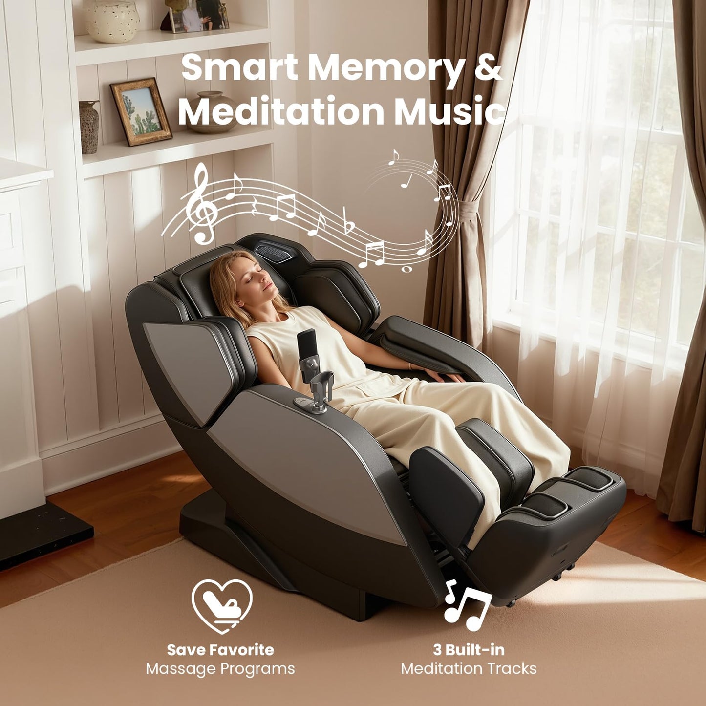 BOB AND BRAD iMaster Pro 4D Full Body Massage Chair Zero Gravity SL-Track