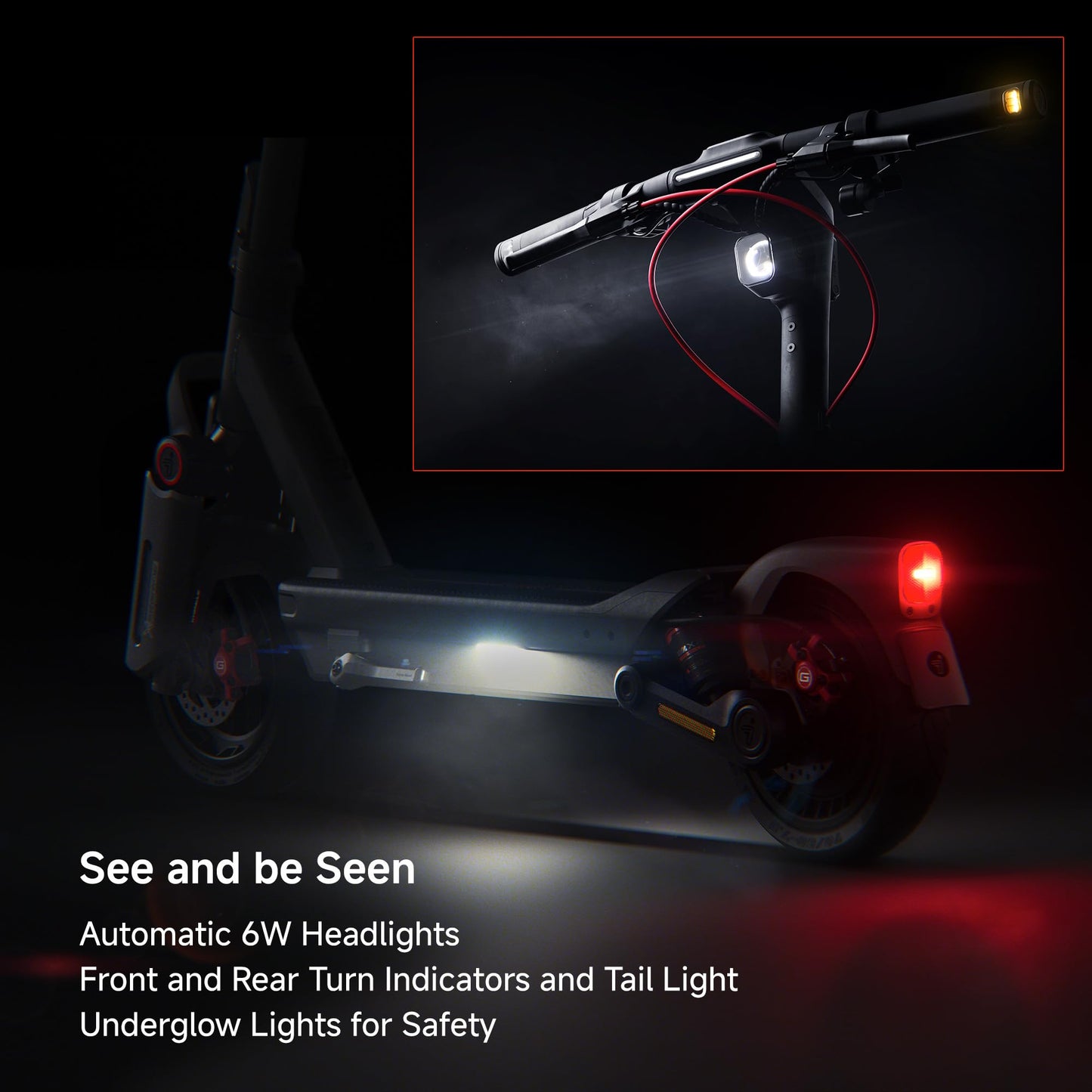 Segway Ninebot Max G3 Electric Scooter, 28 mph Top Speed w/ 50 Miles Max Range, 2000W Peak Motor, Dual Hydraulic Suspension, Fast Charging Scooter for Adults and Teens, UL-2272 2271 Certified