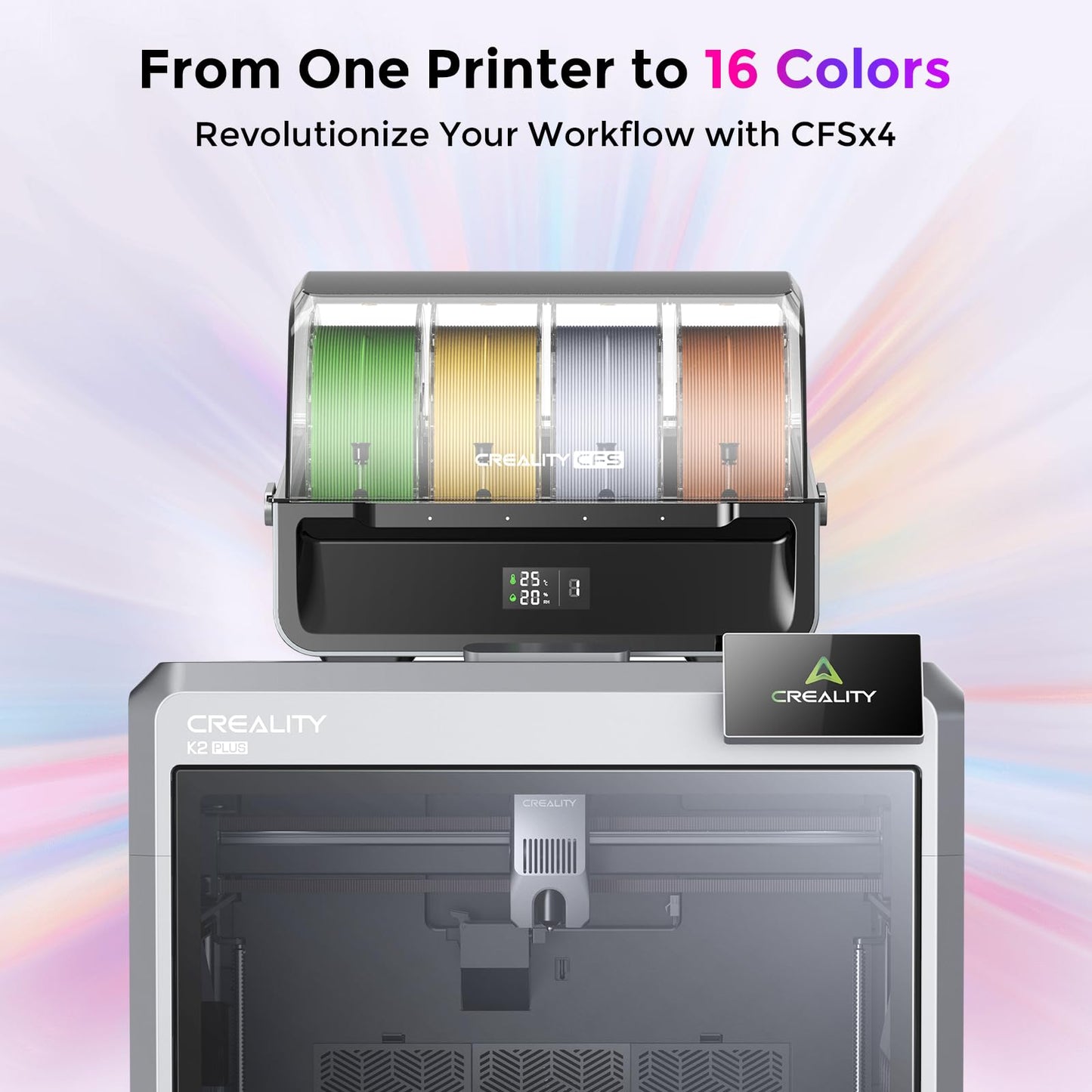 Creality K2 Plus Combo 2026 Multi Color 3D Printer with CFS