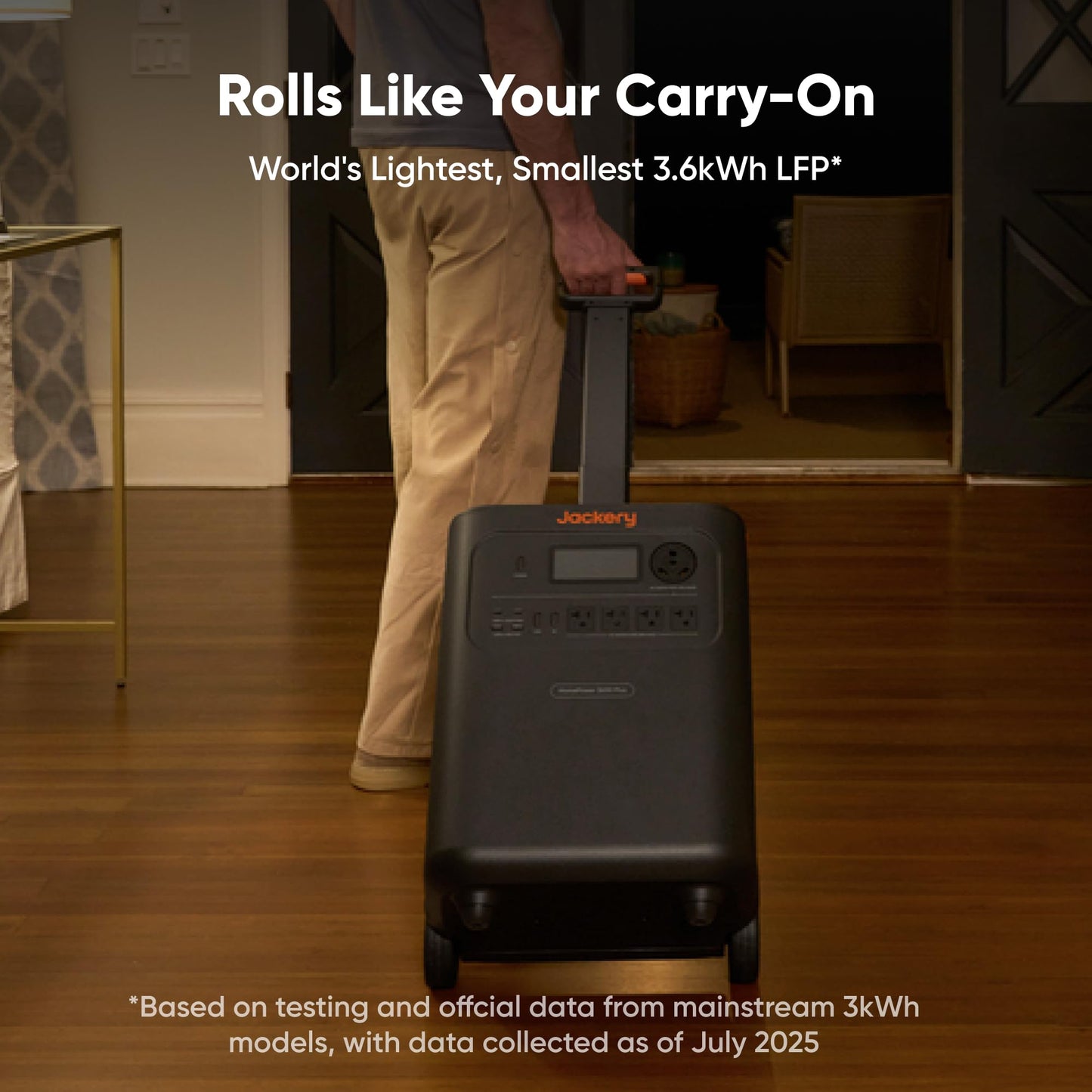 Jackery HomePower 3600 Plus Portable Power Station, 3600W AC Output, 3584Wh LFP Solar Generator, Expandable up to 21kWh, Essential Home Backup for Home Use, Emergencies, RV (Solar Panel Optional)