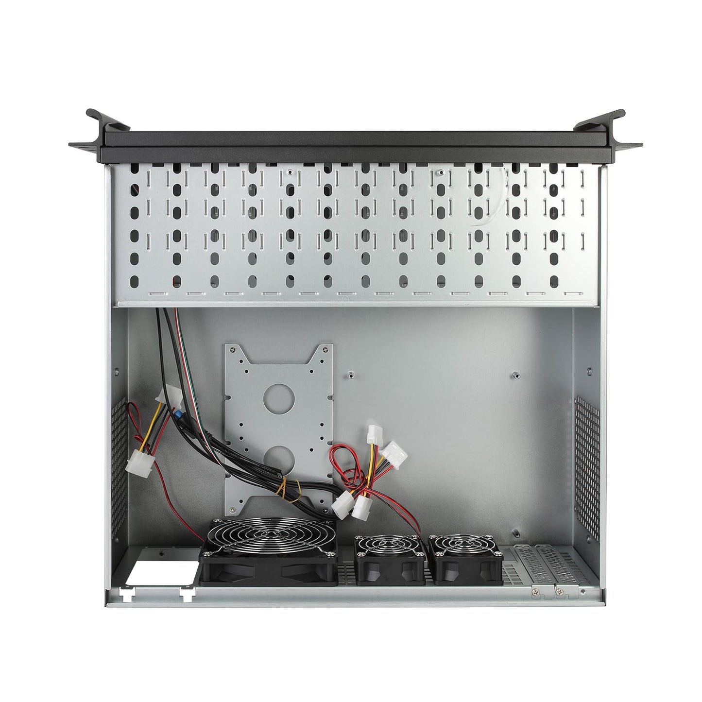 IPCHASSIS 3U mini-itx Rackmount NAS Chassis |19-Inch Industrial Computer Case | Server case |12*trayless 3.5+Fixed 1 * 3.5 or 2.5, SFX PSU