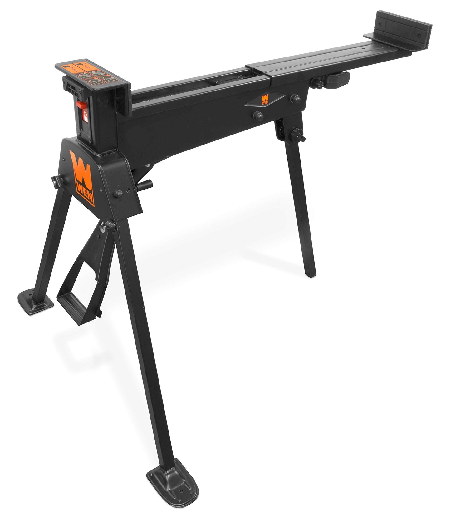 WEN Clamping Saw Horse and Work Bench, 600-Pound Capacity (WA601) Black