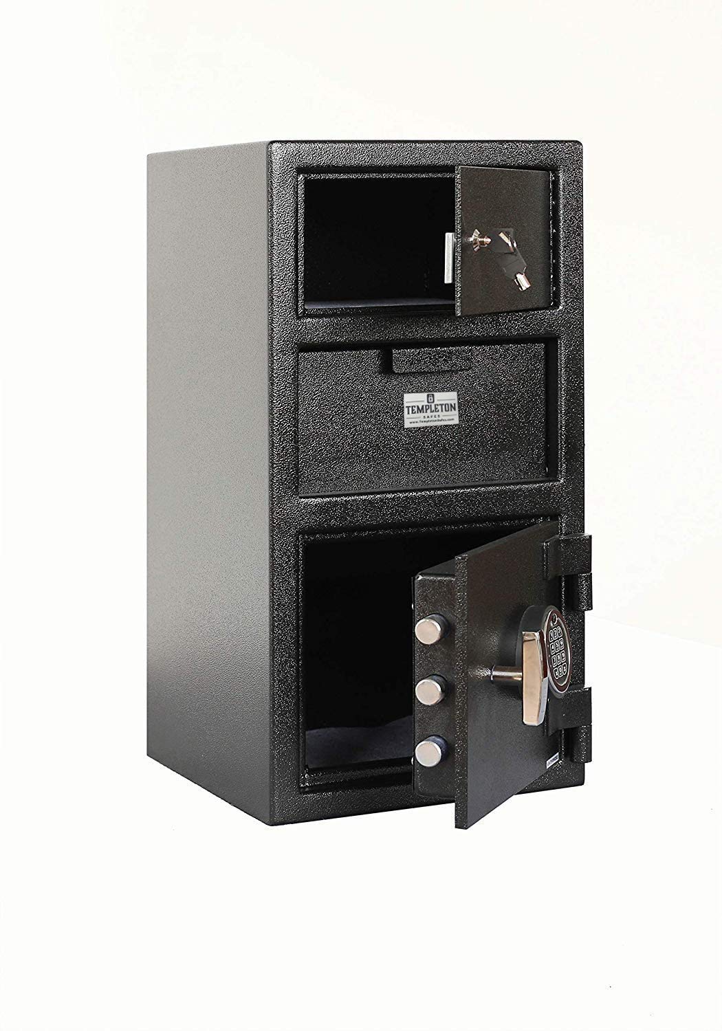 Templeton Safes T867 Depository Drop Safe, Anti-Fishing Keypad, 1.5 CBF