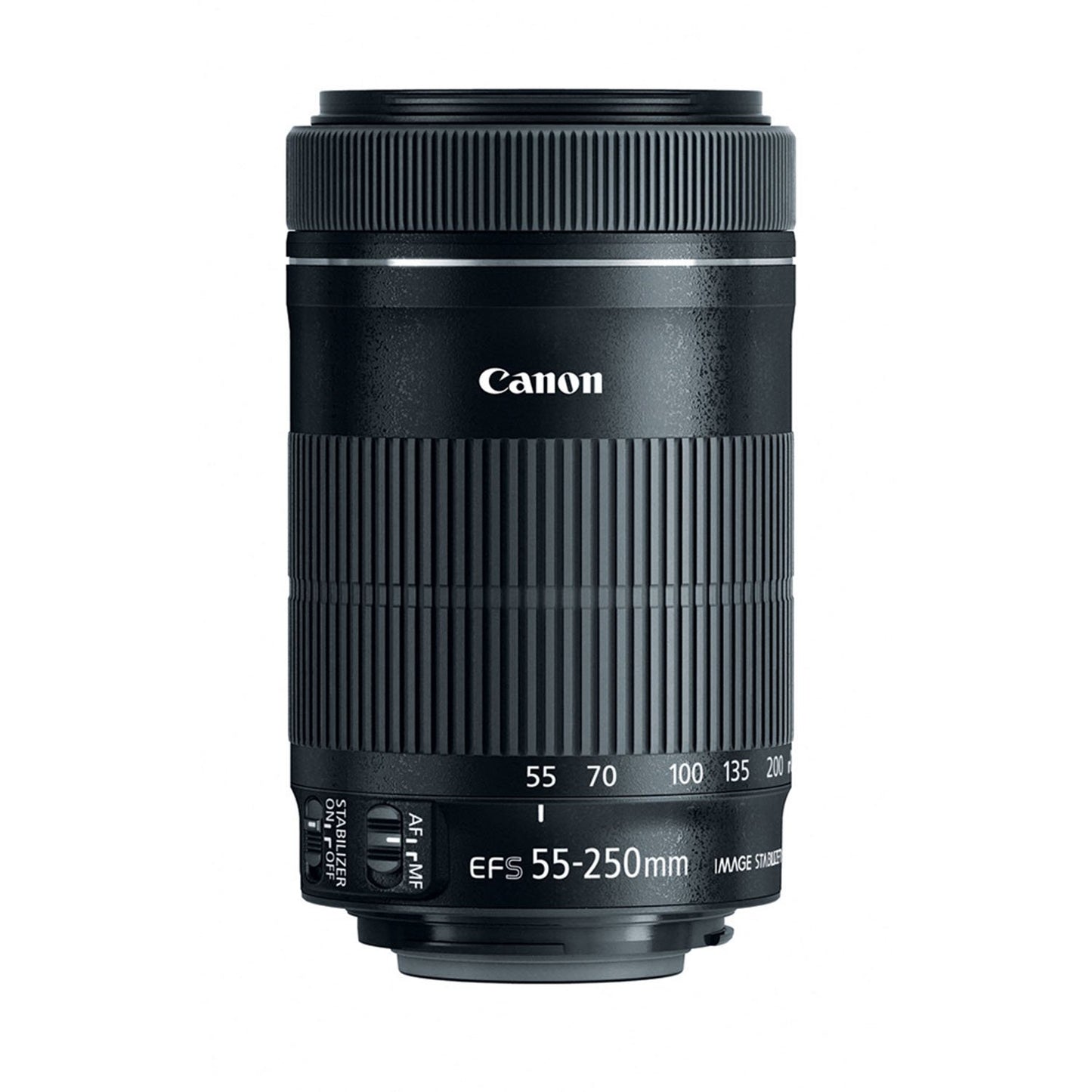 Canon EF-S 55-250mm F4-5.6 is STM Telephoto Lens, Black