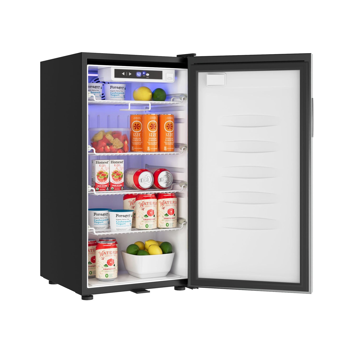 EdgeStar BWC210SLD 113 Can Beverage Center Stainless Solid Door