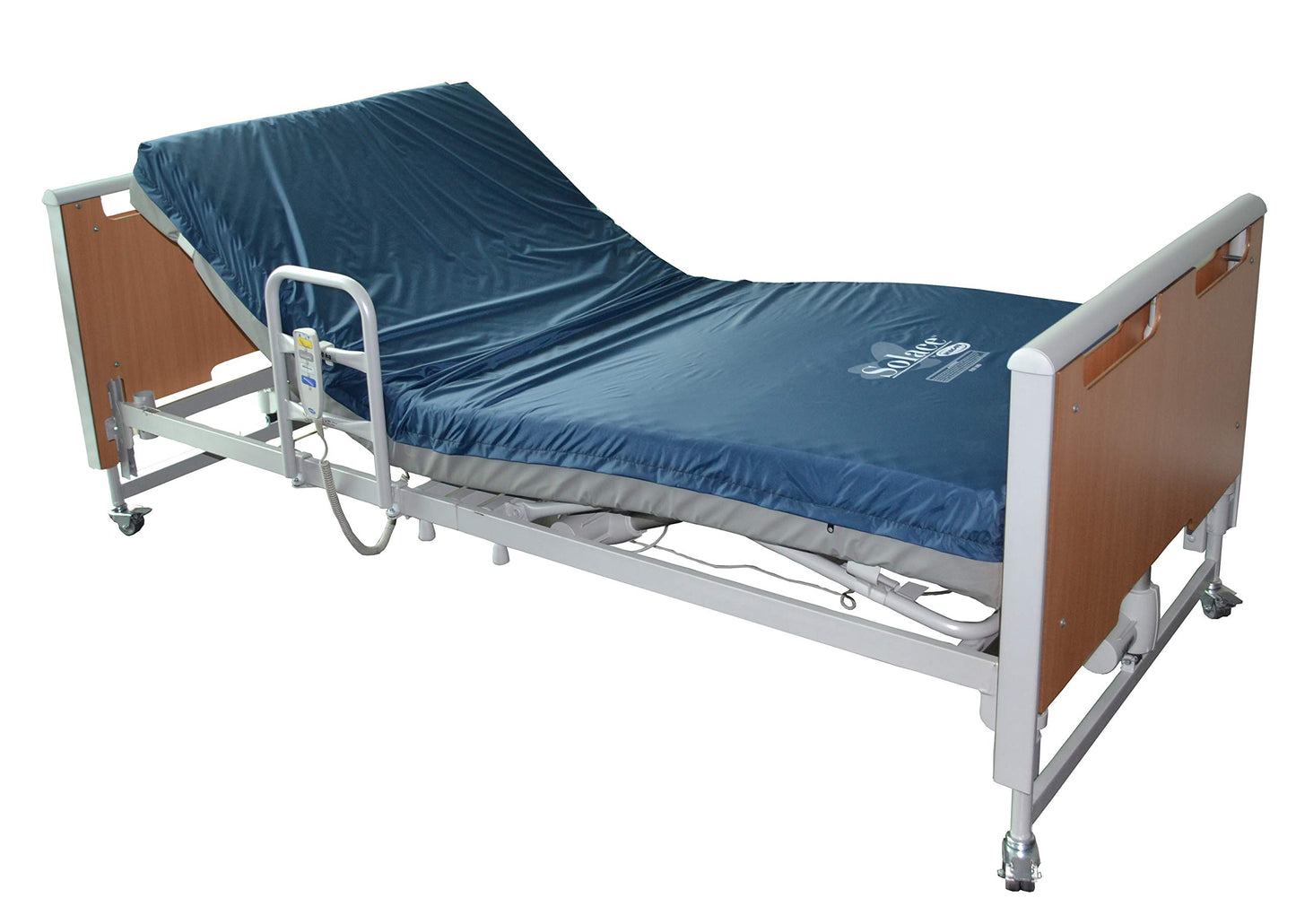 Invacare Hospital Bed Mattress, Solace Prevention Mattresses, Dual-Layer Foam with Zoned Pressure Relief, Fortress Cut Top, Fluid-Resistant Waterproof Cover & Welded Zipper, Made in USA (36"x80"x6")