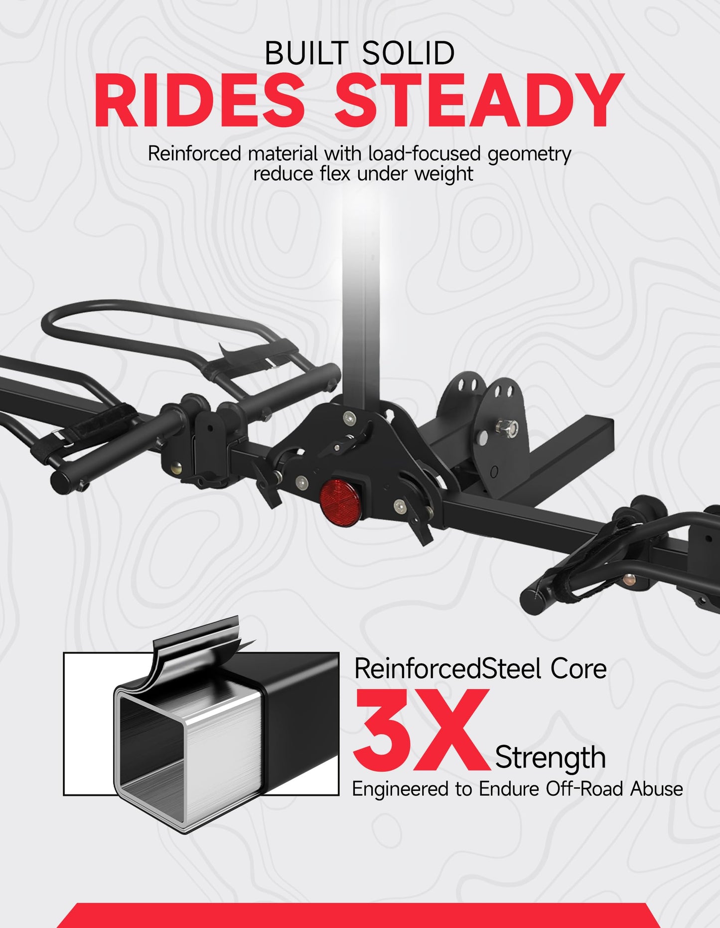 Young Bike Rack Hitch for Car - 200LB 2-Bike Rack Hitch Mount Platform Style Hitch Bike Rack，Smart Tilting & Easy Fold for Car SUV with 2 Inch Receiver，Bike Carrier Fits Up to 5-inch Fat Tire