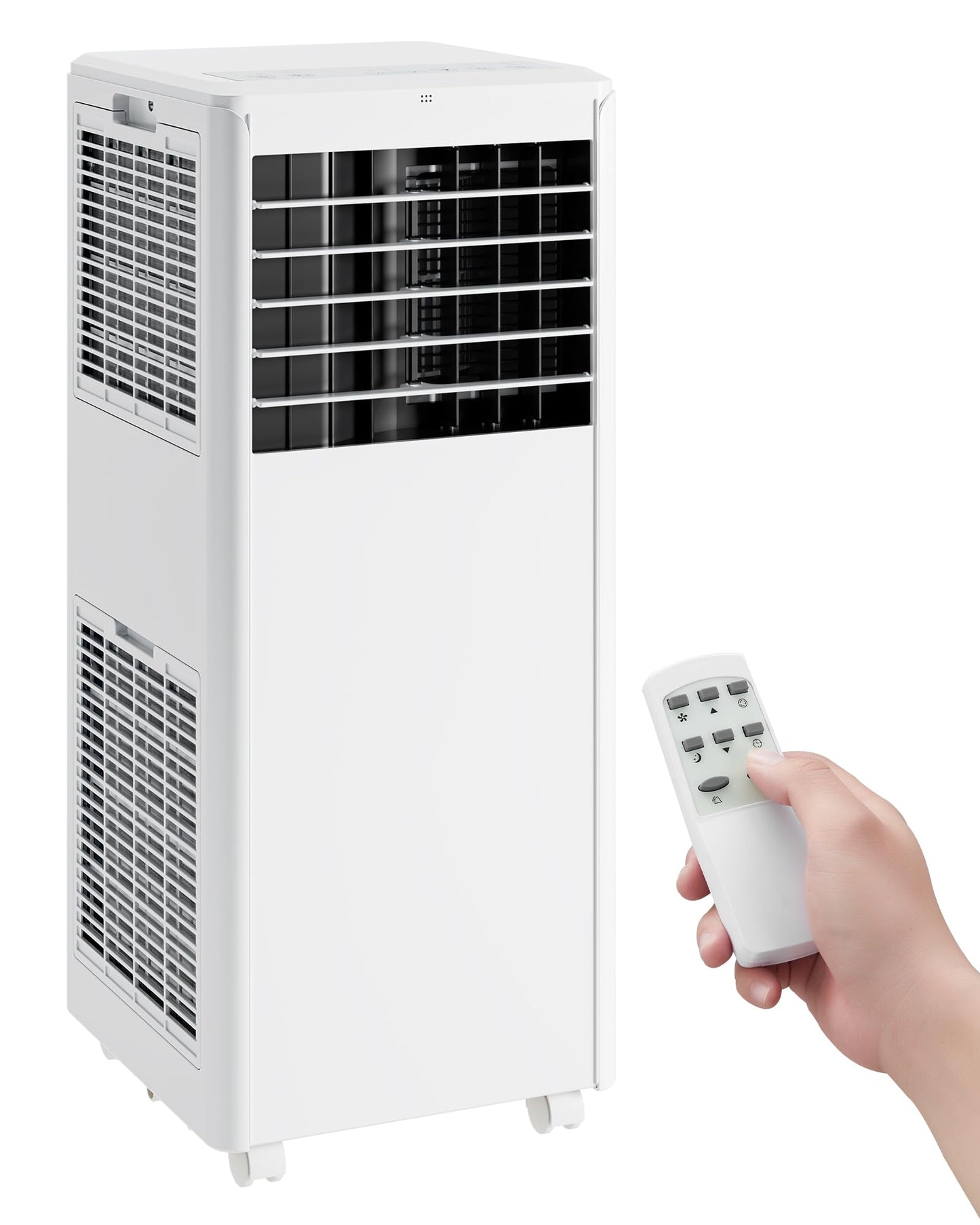 GARVEE 8000 BTU Portable Air Conditioners with Remote Control for Rooms, 3 in 1 Portable AC Unit with Cooling/Dehumidifying/Fan Mode