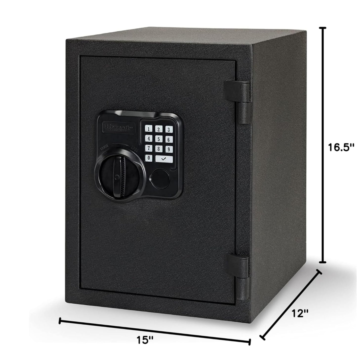 Hornady Fireproof Safe for Guns and Valuables with Keypad Entry - Secure Your Firearms, Cash, Documents, Jewelry and More - 4-6 Digital Keypad Entry, Interior Light and Backup Key - Item 95407