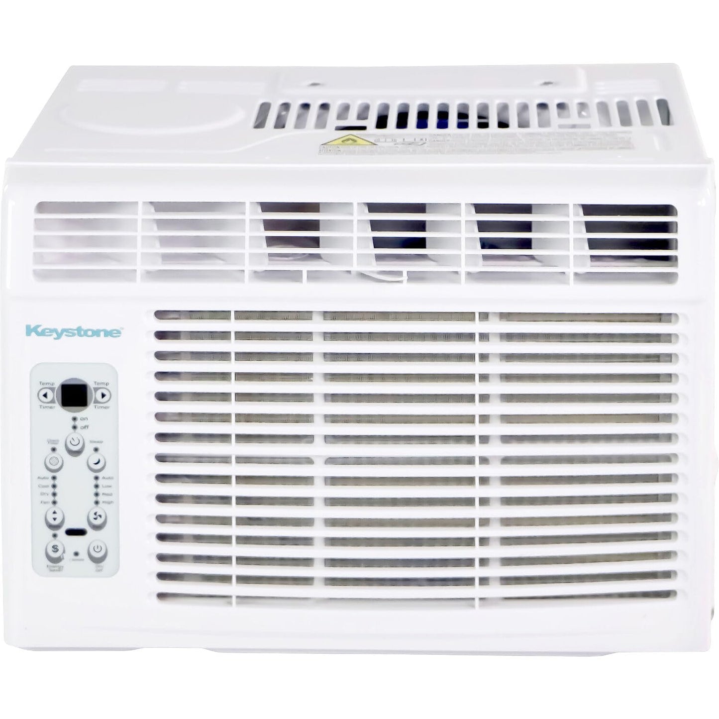 Keystone 5,000 BTU Window Air Conditioner and Dehumidifier, Window AC Units for Apartment, Living Room, Bathroom, and Small Rooms up to 150 Sq. Ft., Quiet Window Air Conditioners with Remote Control