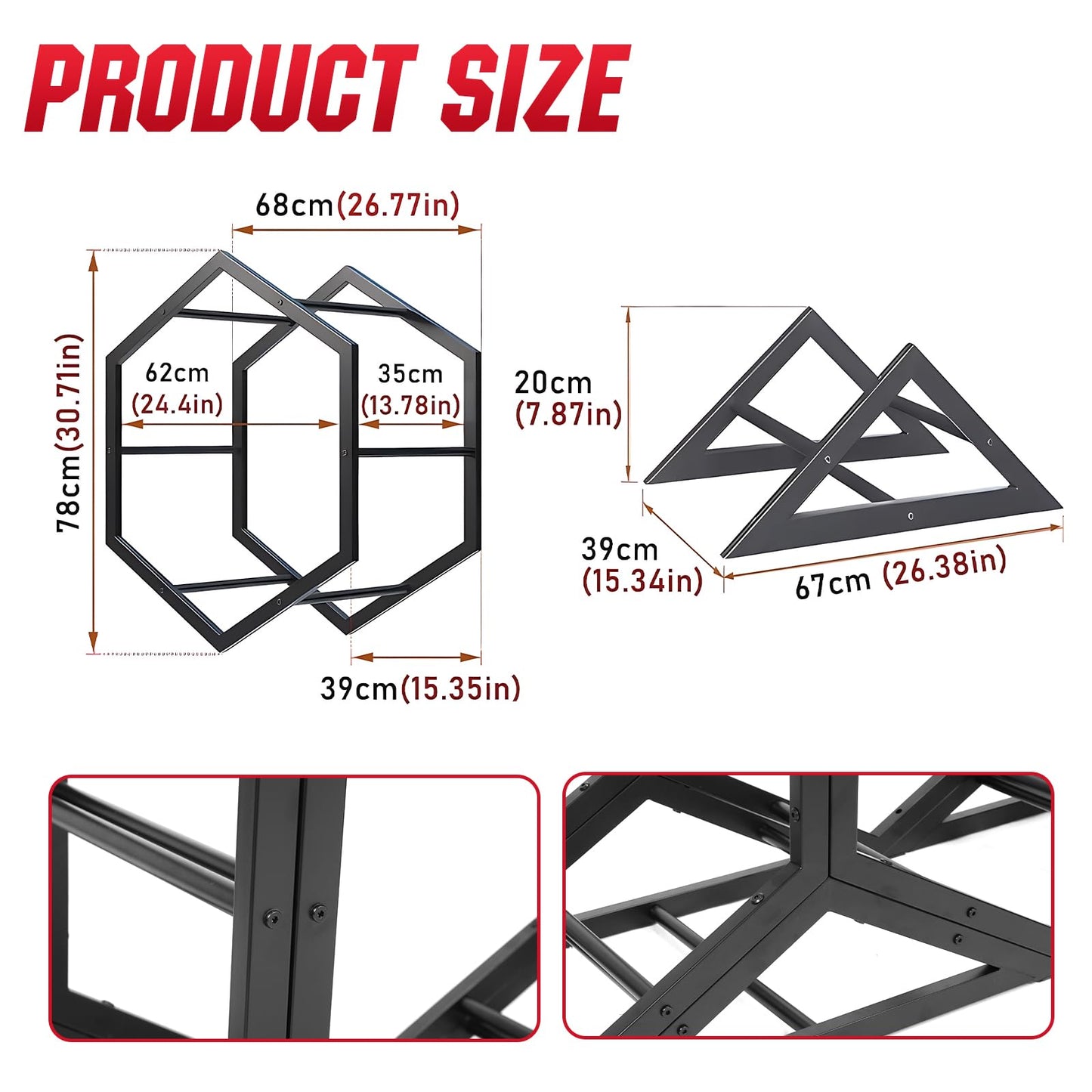 Heavy Duty Tire Storage Rack Adjustable Tire Rack for Garage Wall Mount Wheel Organizer Holder for Exhibition Shop Garage Trade Show
