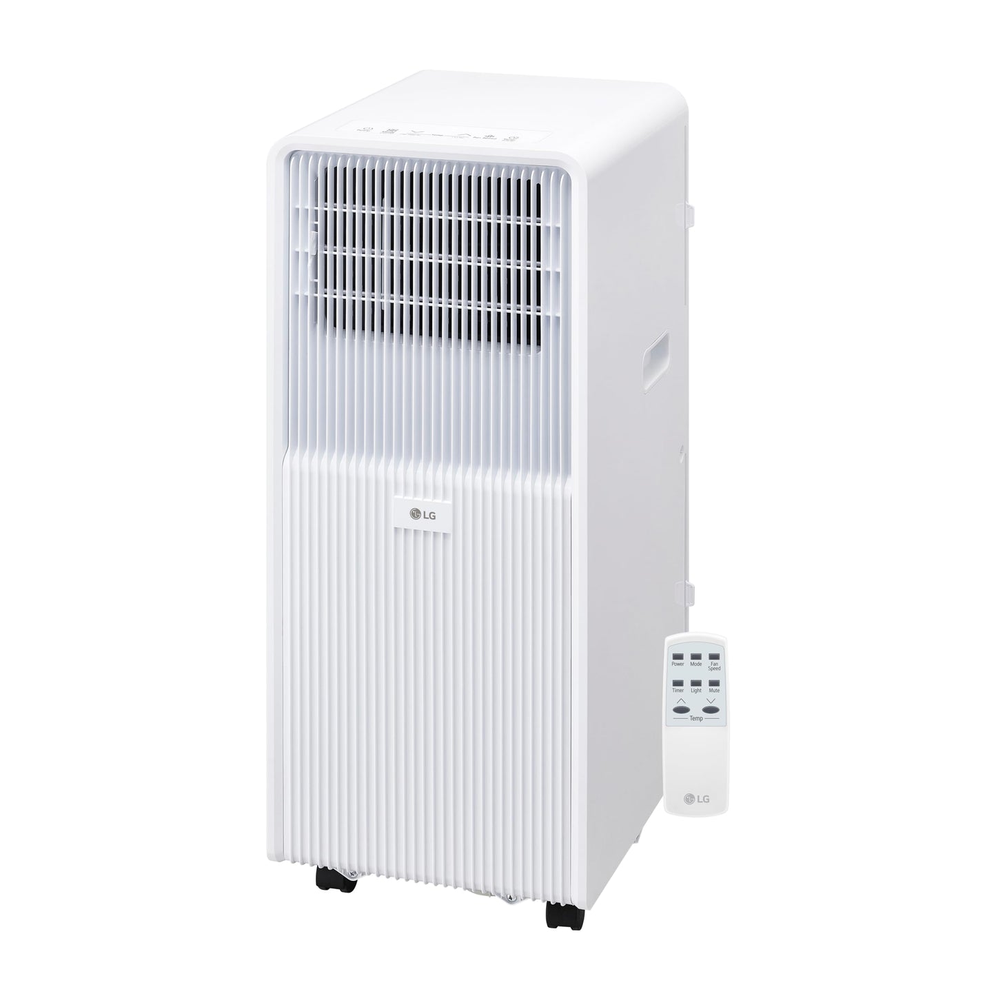 LG 8000 BTU (DOE) / (11000 ASHRAE) Portable Air Conditioner Cools 350 Sqft Easy Install, Remote Control, Washable Filter Eco-friendly AC Unit, White LP0825WFR