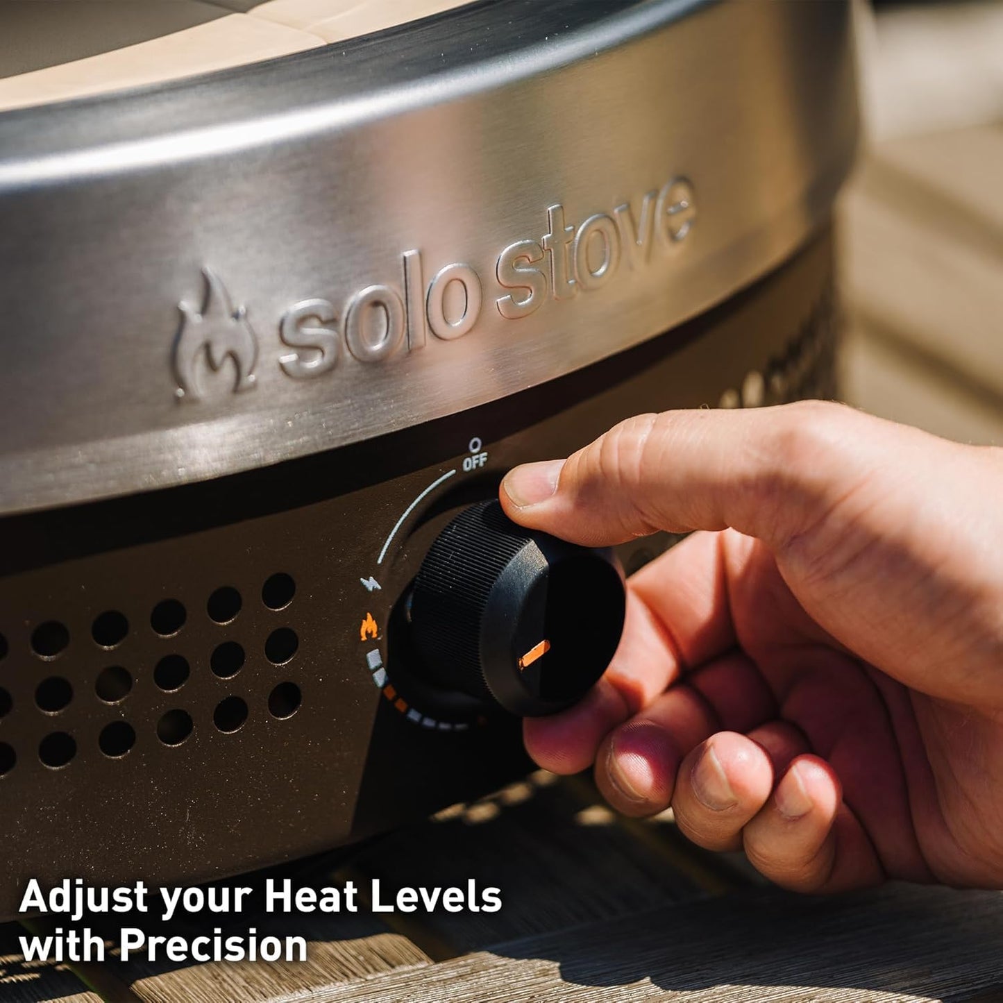 Solo Stove Pi Prime 21" x 16" Stainless Steel Propane Outdoor Pizza Oven Bundle with IR Thermometer, Stainless Peel & Shelter – 12" Panoramic Opening, Demi-Dome Heating, 90-Second Artisan Pizzas