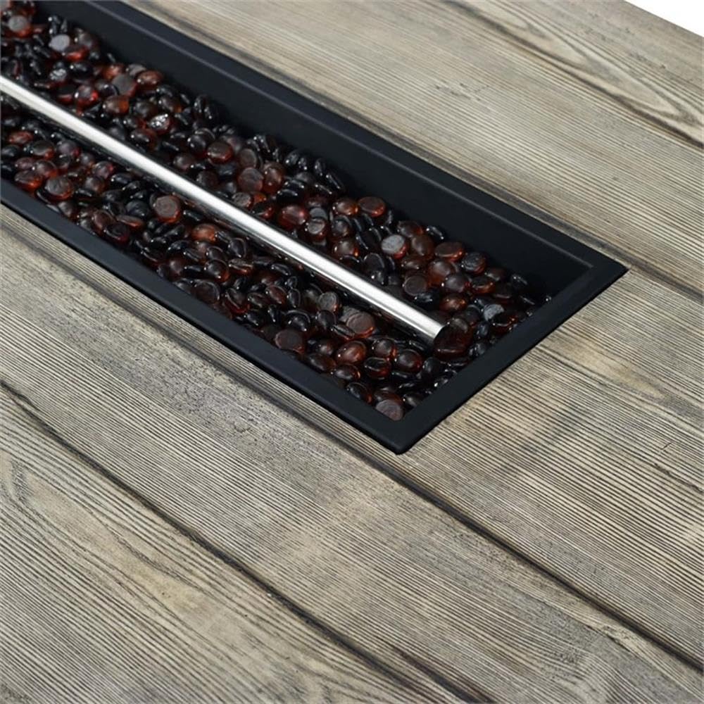 Modway Manteo 70" Rectangular Outdoor Patio Fire Pit Table