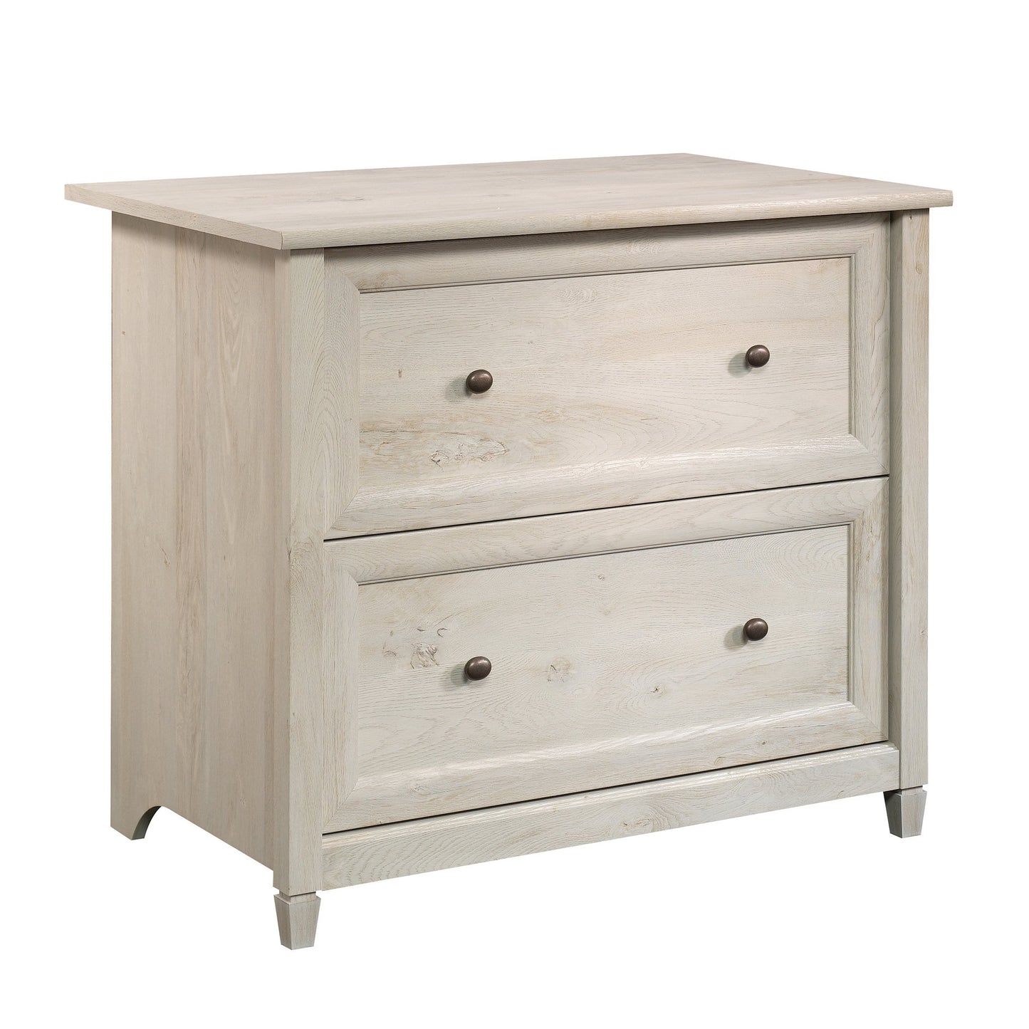 Sauder Edge Water 2 Drawer Lateral Filing Cabinet, Office File Cabinet, in Chalked Chestnut