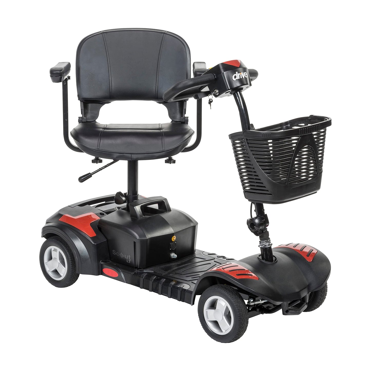 Drive Medical Drive Medical Scout Compact Travel Power Scooter, 4 Wheel