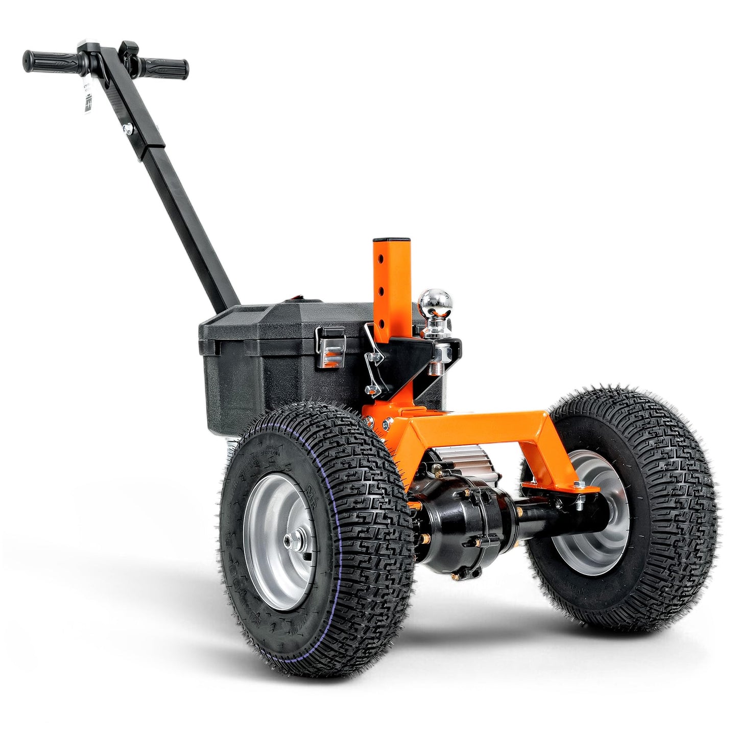 SuperHandy Electric Trailer Dolly – 2800 lbs Max Trailer Weight, 450 lbs Tongue Weight, 24V 800W Motor, Heavy Duty Jack Lever with 2" Ball Mount, 24V 7Ah Battery Powered for Commercial Use
