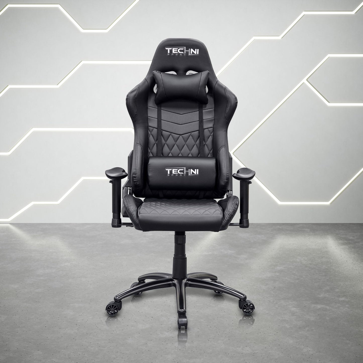 Techni Sport GG Black Gaming Chair