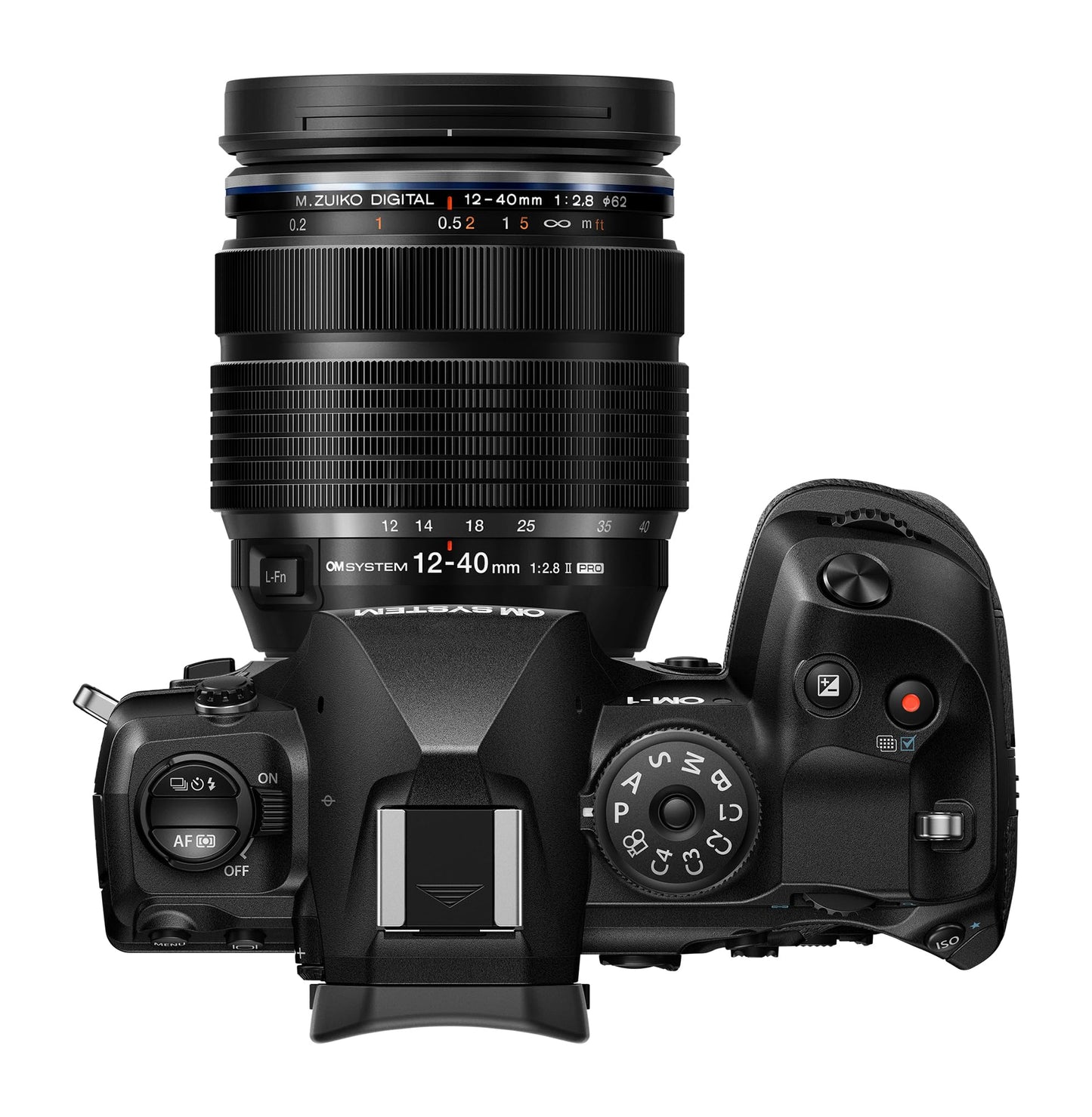 OM SYSTEM Olympus OM-1 Mark II Micro Four Thirds System Camera M.Zuiko Digital ED 12-40mm F2.8 PRO II Lens kit Weather Sealed Design, (US Manufacturer Warranty)