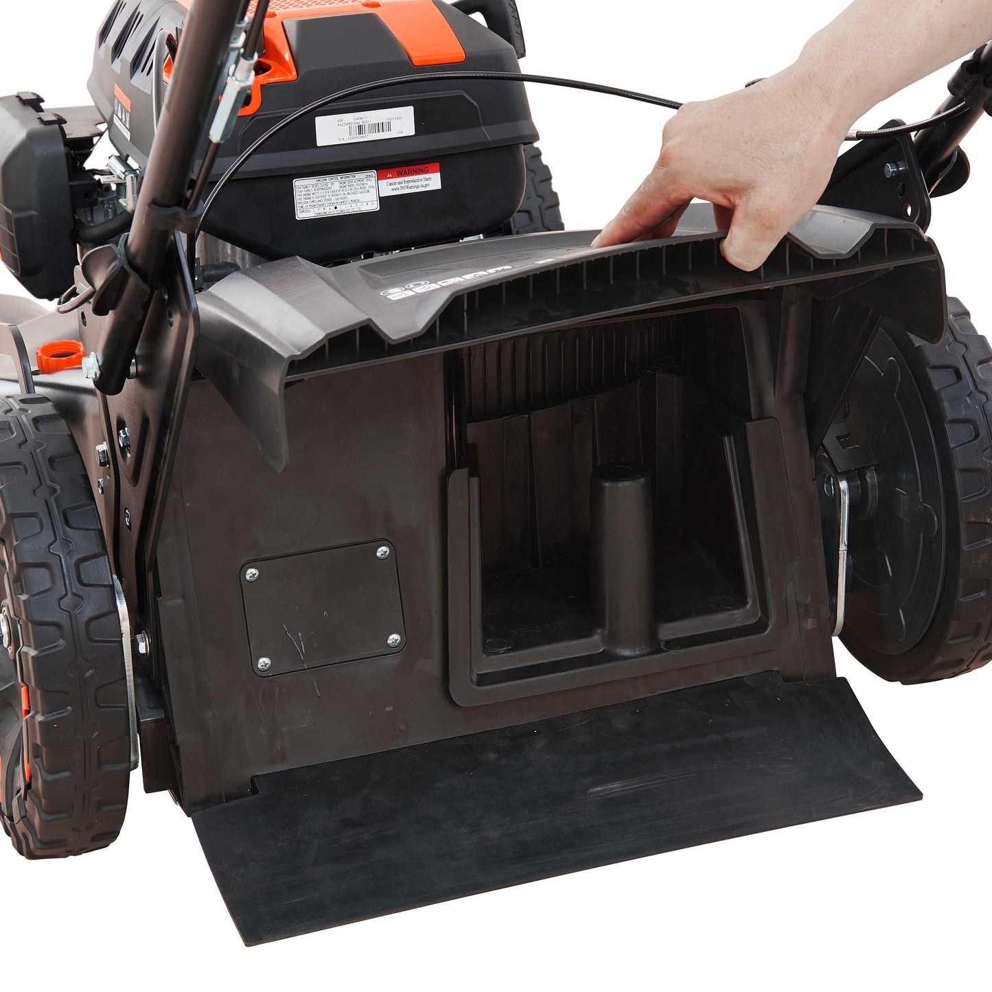 24 in. 201 cc Select PACE 6 Speed CVT High Wheel RWD 3-in-1 Gas Walk Behind Self-Propelled Lawn Mower W/Recoil Start