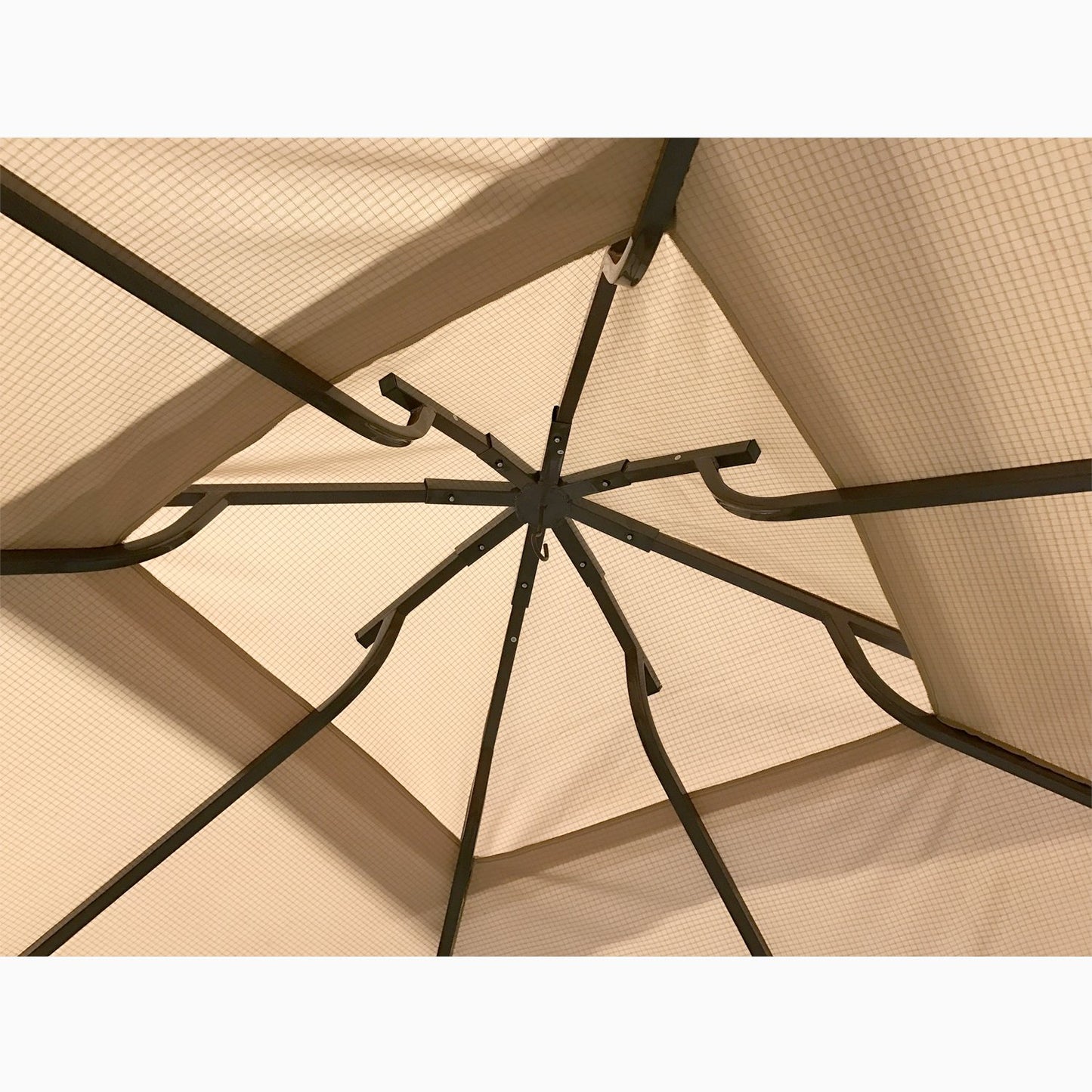 Garden Winds Replacement Canopy Top Cover for Xtremepower 10x10 Wicker Gazebo - Riplock 500