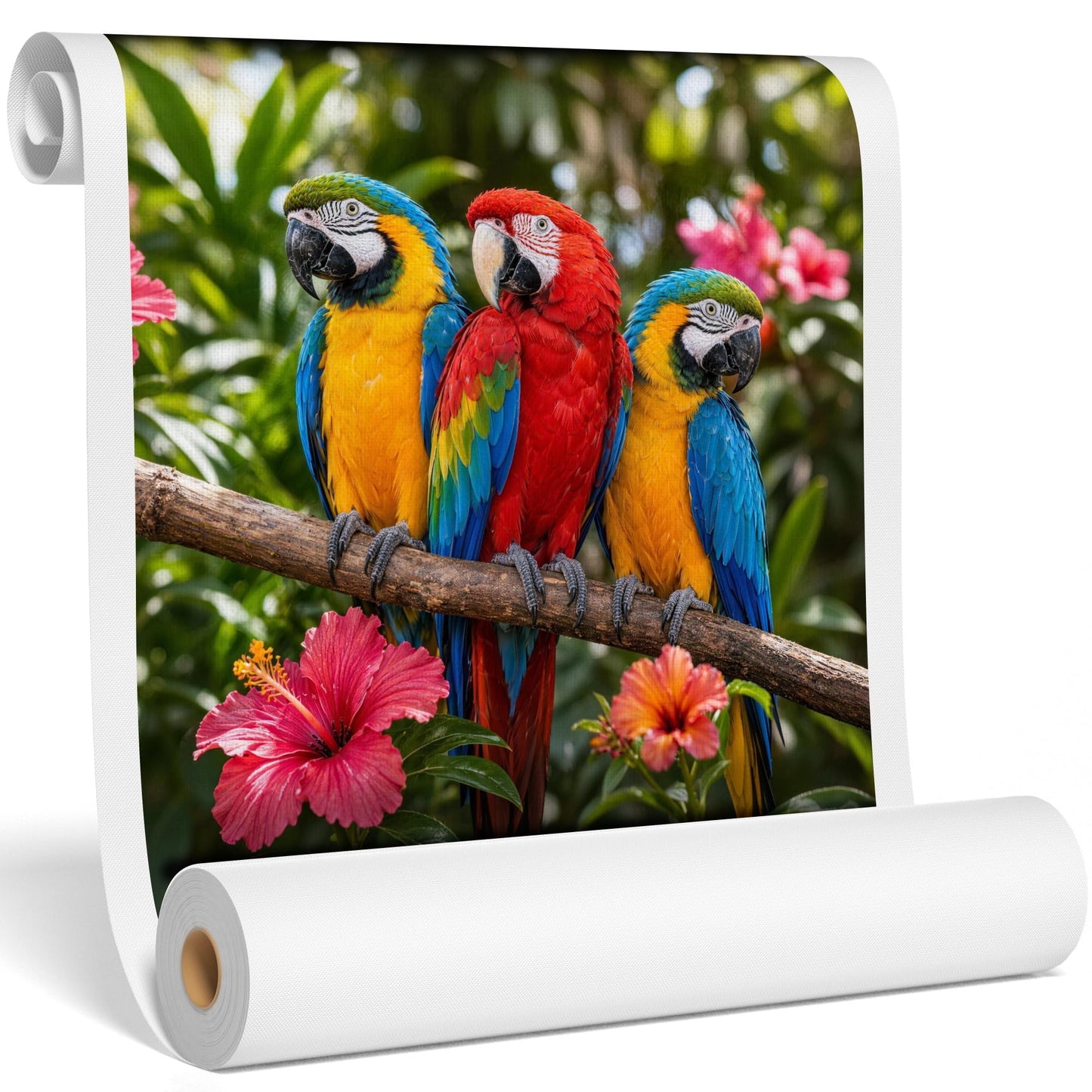 Premium Canvas Roll for Wide Format Printers, Quick Dry Water Resistant for Fine Art Reproduction, Commercial Printing, Studio Photography and Gallery Wrap, Matte Polyester 290 GSM 15 Mils 2" Core