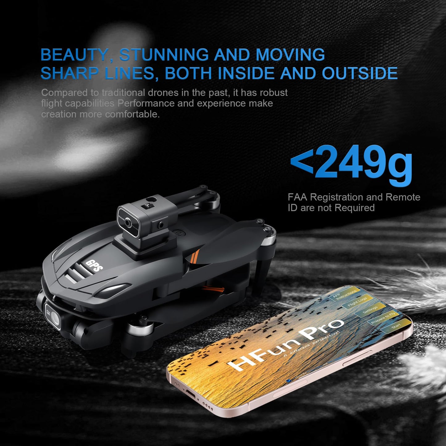 RAIGNV V168 4K UHD Drone with GPS Return, 90° Adjustable Camera, 5G HD Transmission, 30 Min Flight, 3000M Range, Obstacle Avoidance, Brushless Motor, Follow Me & Waypoint Fly