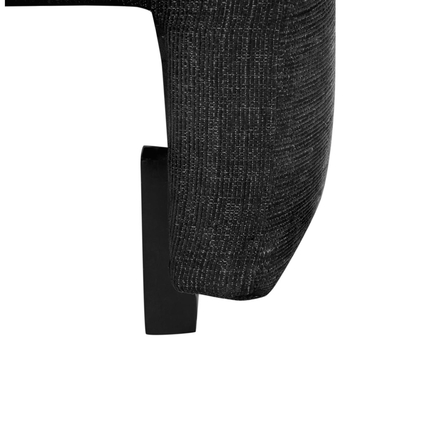 Serta Glendale 90.2" Queen Size Wall-Hugging Convertible Sofa, Dreamcoil Comfort, Chenille Fabric, Black
