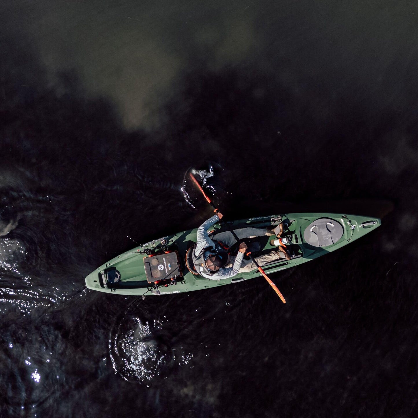 Wilderness Systems Tarpon 120 - Sit on Top Fishing Kayak - Premium Angler Kayak - Adjustable and Designed Seat - 12.3 ft - Forest Green