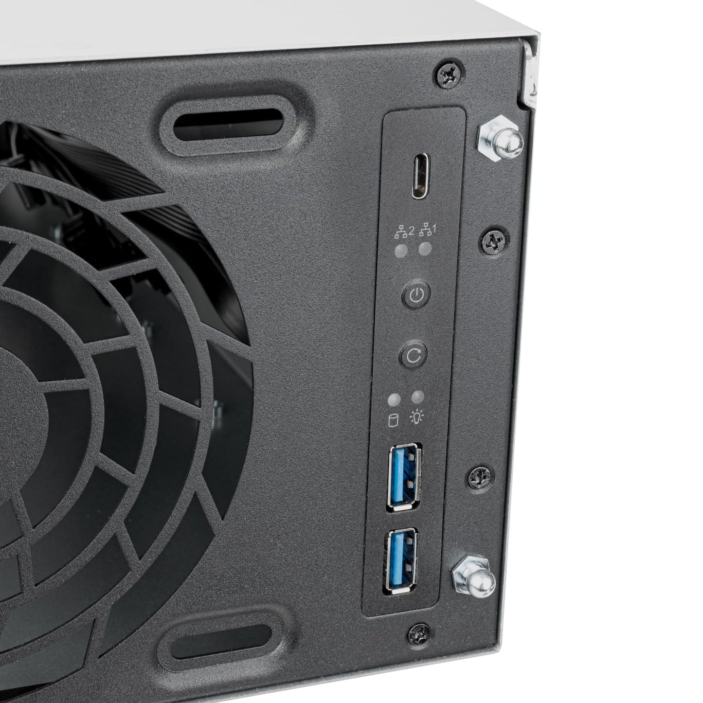 Silverstone Technology RM32 3U rackmount Server Chassis Supporting 4-Slot high-end Graphics Cards and 360mm radiators, SST-RM32