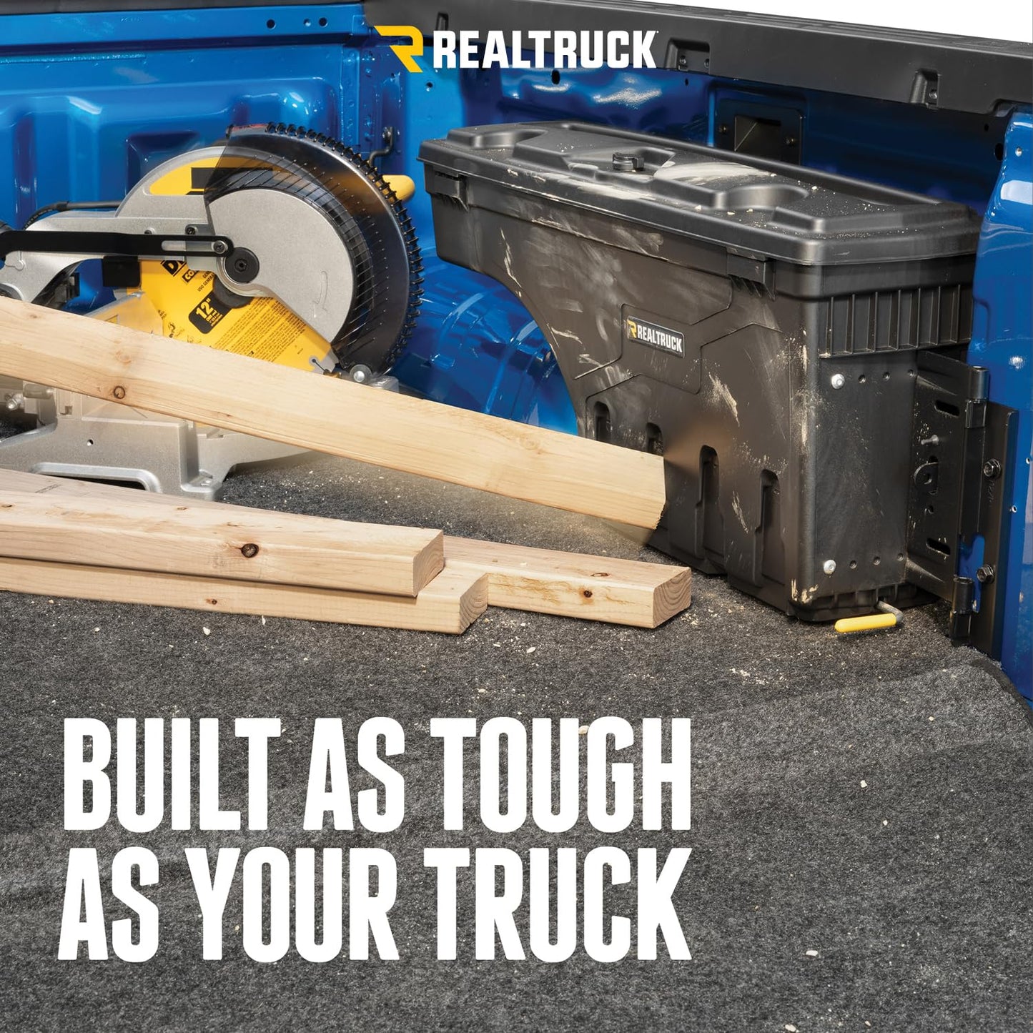 RealTruck UnderCover SwingCase Truck Bed Storage Box | SC201P | Fits 1999 - 2014 Ford F-150 Passenger Side
