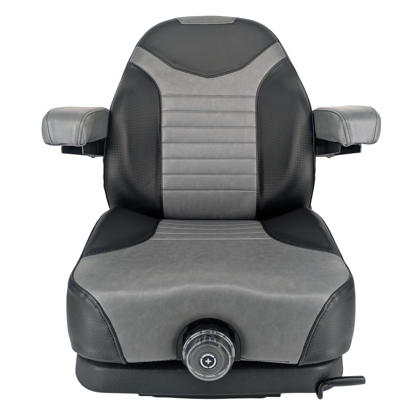 Keystone Seats Comfort Elite HIGH-BACK Suspension Seat – 1 YEAR WARRANTY – Adjustable Suspension, Backrest, & Armrests For Scag Ferris Hustler Gravely Bad Boy Kubota Toro Zero-Turn Mowers & Tractors