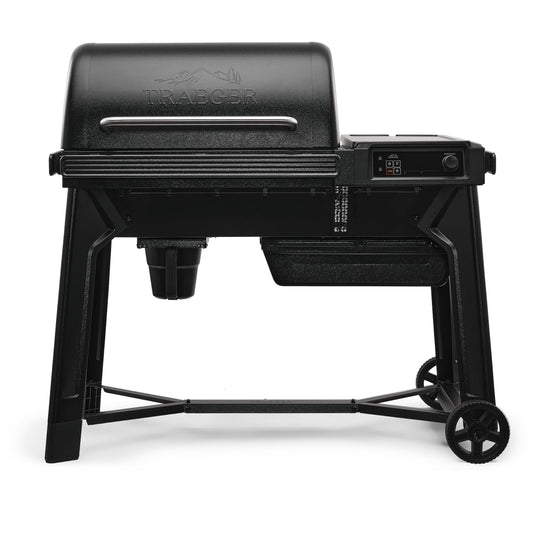 Traeger Grills Woodridge Electric Wood Pellet Grill and Smoker, Wi-Fi Temperature Control up to 500 Degrees, 860 Sq. In. Cooking Capacity, 6-in-1 for Outdoor Grilling, Smoking, BBQ, Black, TFB86MLH