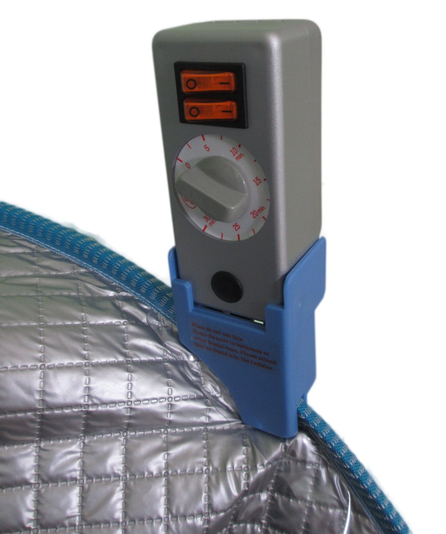 Relax Sauna Portable Far Infrared Sauna in Silver, Patented FIR Generator, 7–14 Micron Semiconductor Emitter, Low EMF, Folding Frame, Original Silver Reflective Exterior, Not Made in China.