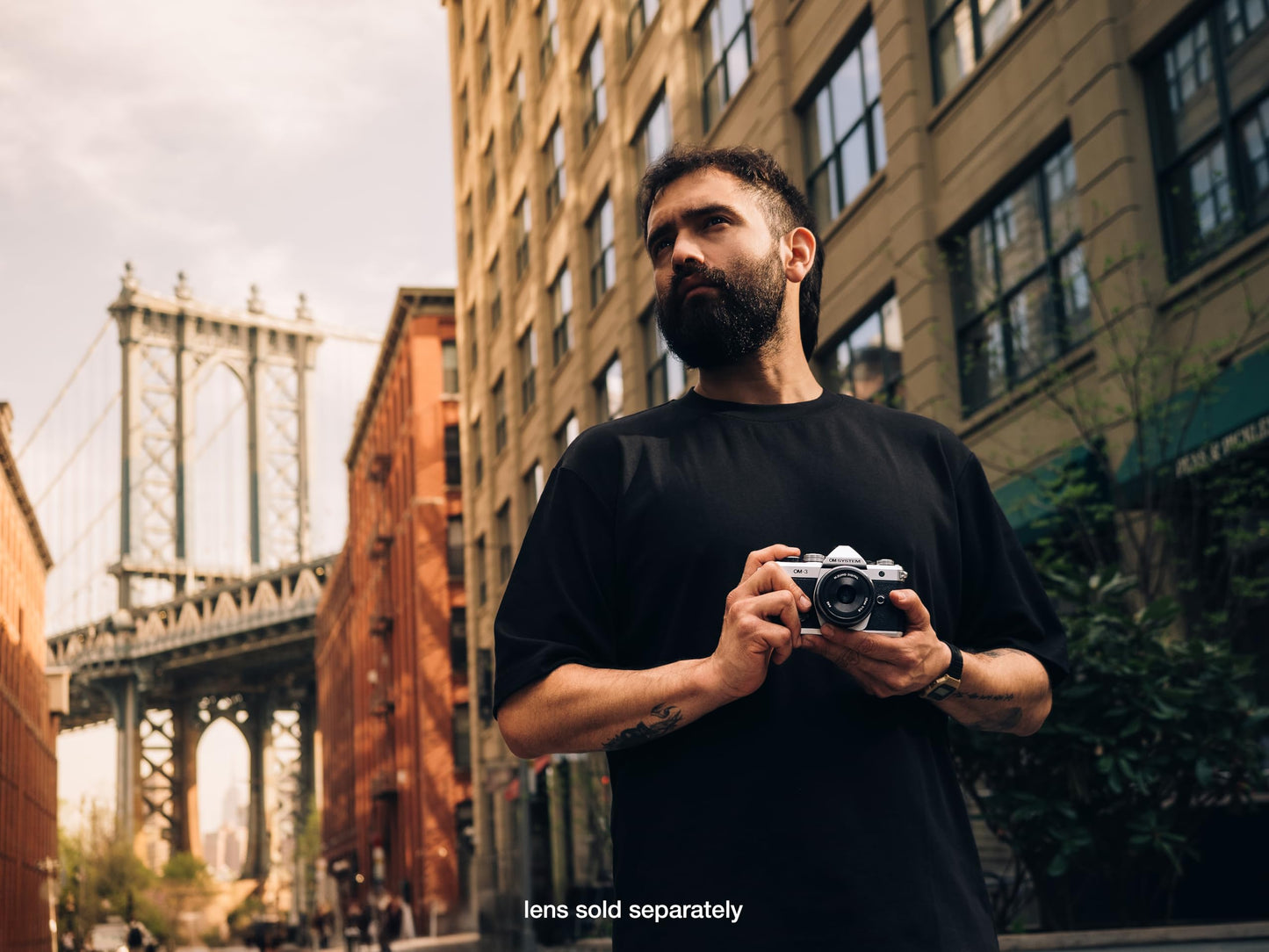 OM SYSTEM Olympus OM-3 Silver Micro Four Thirds System Camera Travel Camera Weather Sealed Design 5-Axis Image Stabilization