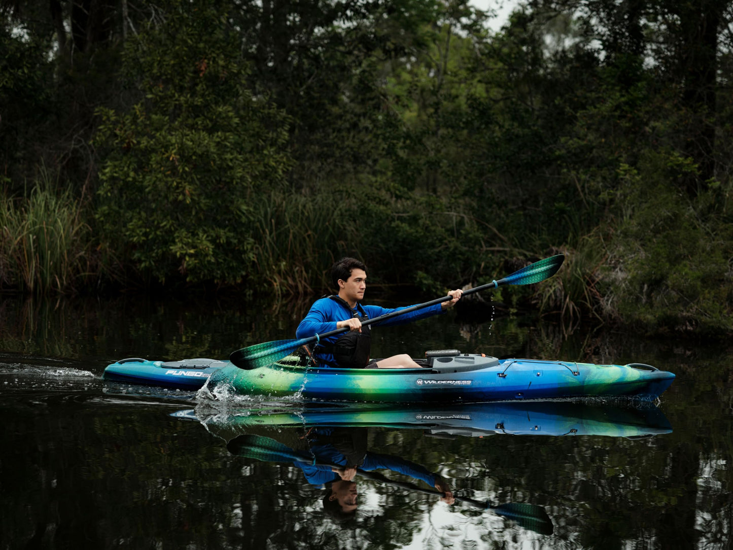 Wilderness Systems Pungo 105 Recreational Kayak - Sit Inside - Phase 3 Air Pro Comfort Seating - 10.6 ft - Galaxy
