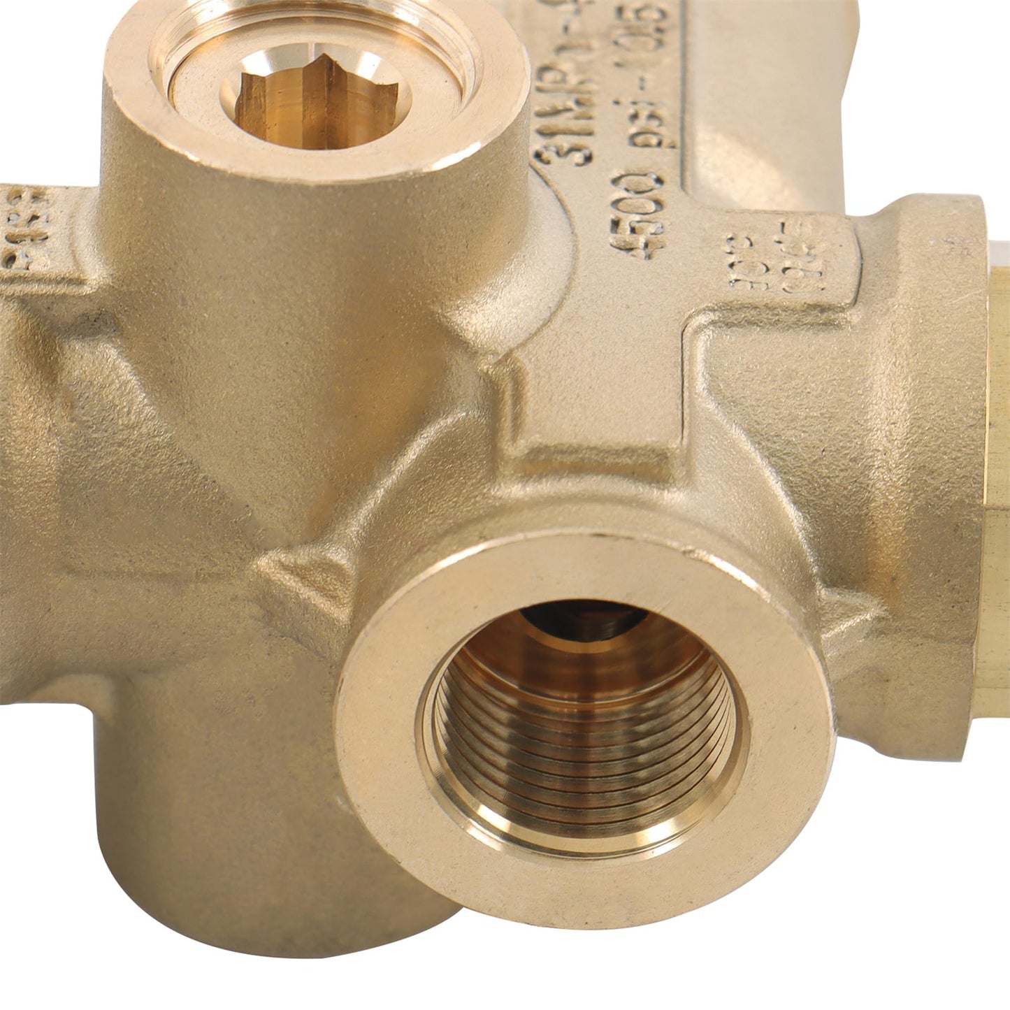 kimllier 4PCS VRT3-310 Pressure Washer Unloader Valve, 4350 PSI, 8 GPM, 3/8 FNPT, Heavy-Duty Trapped Pressure Design, Fits Most Commercial/Industrial Pressure Washers