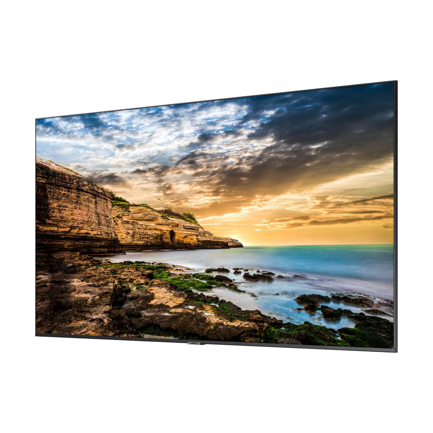 SAMSUNG 43” QET Series LFD Display with Integrated MagicInfo Lite Player, Crystal 4K Processor and UHD Resolution, 8ms Response Time, 300 nit, Home UI, Built-in Speakers, LH43QETELGCXZA